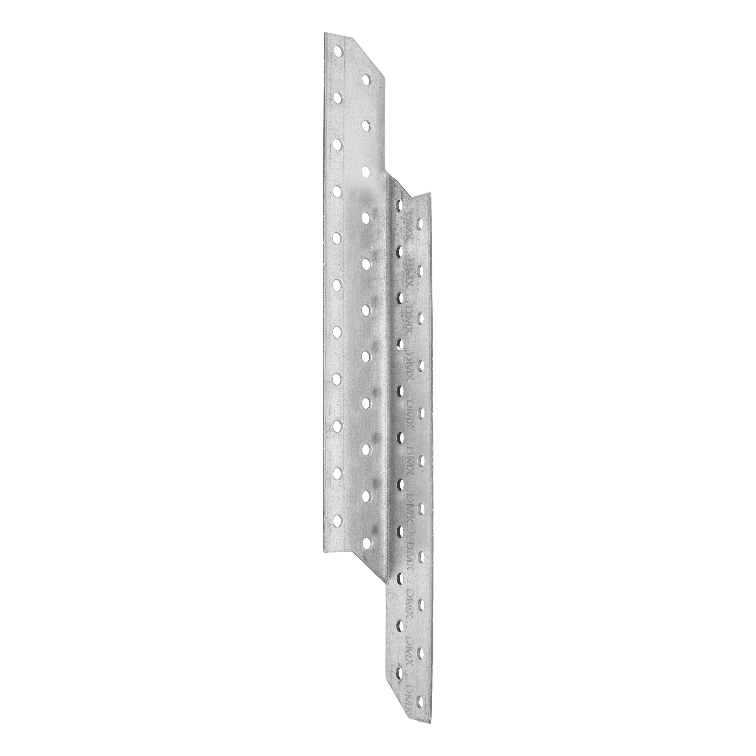 Sparrenpfettenanker rechts Sparrenanker Dachverbinder Holzverbinder feuerverzinkt - LK 8 | 290x32 mm | 2 mm Sparrenverbinder rechts LK 8, 290x32 mm, 2 mm, silber, DX51D Baustahl 2.
