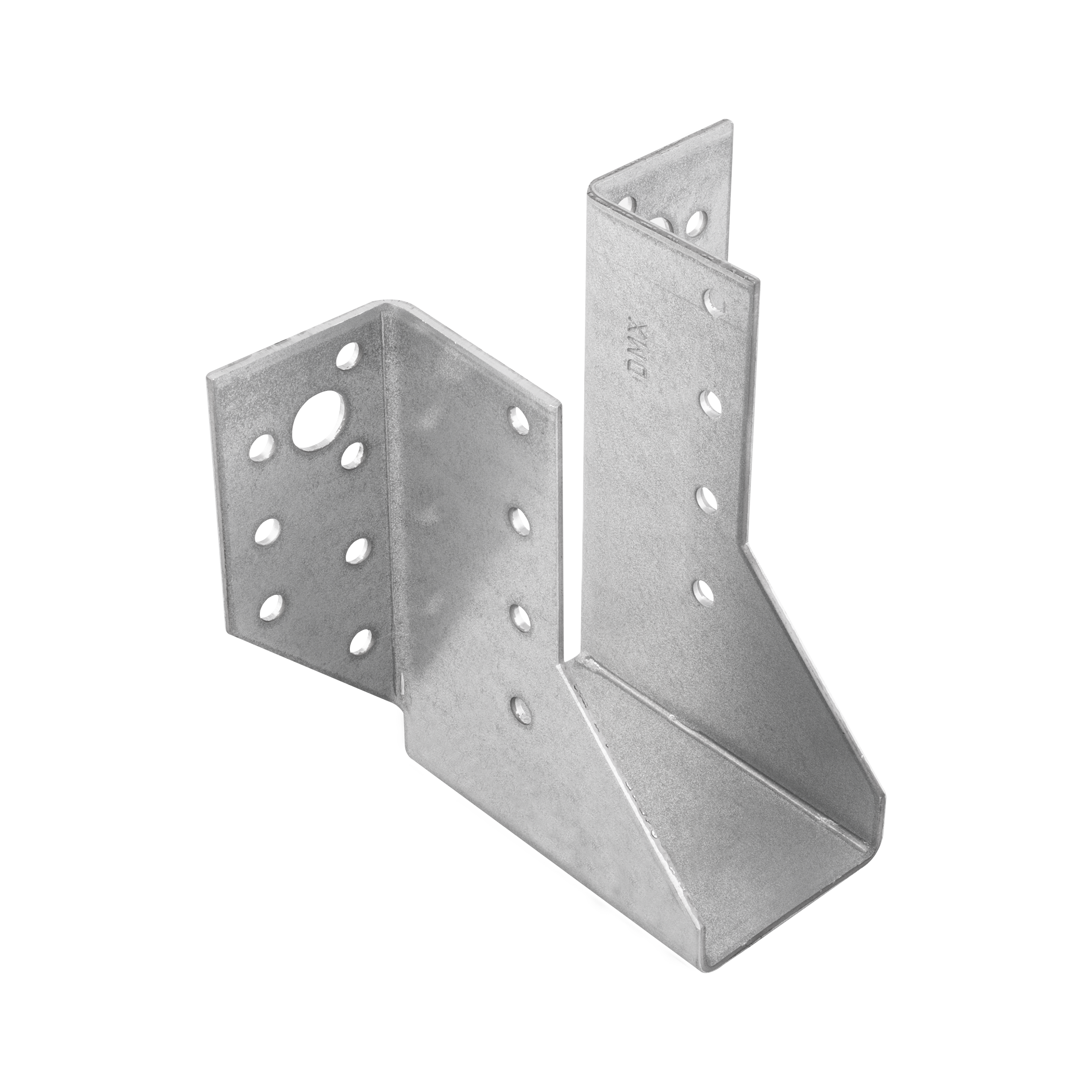 Wieszak belki uchwyt belki drewnianej - WB 48 | 41x99x75 mm | Srebrny