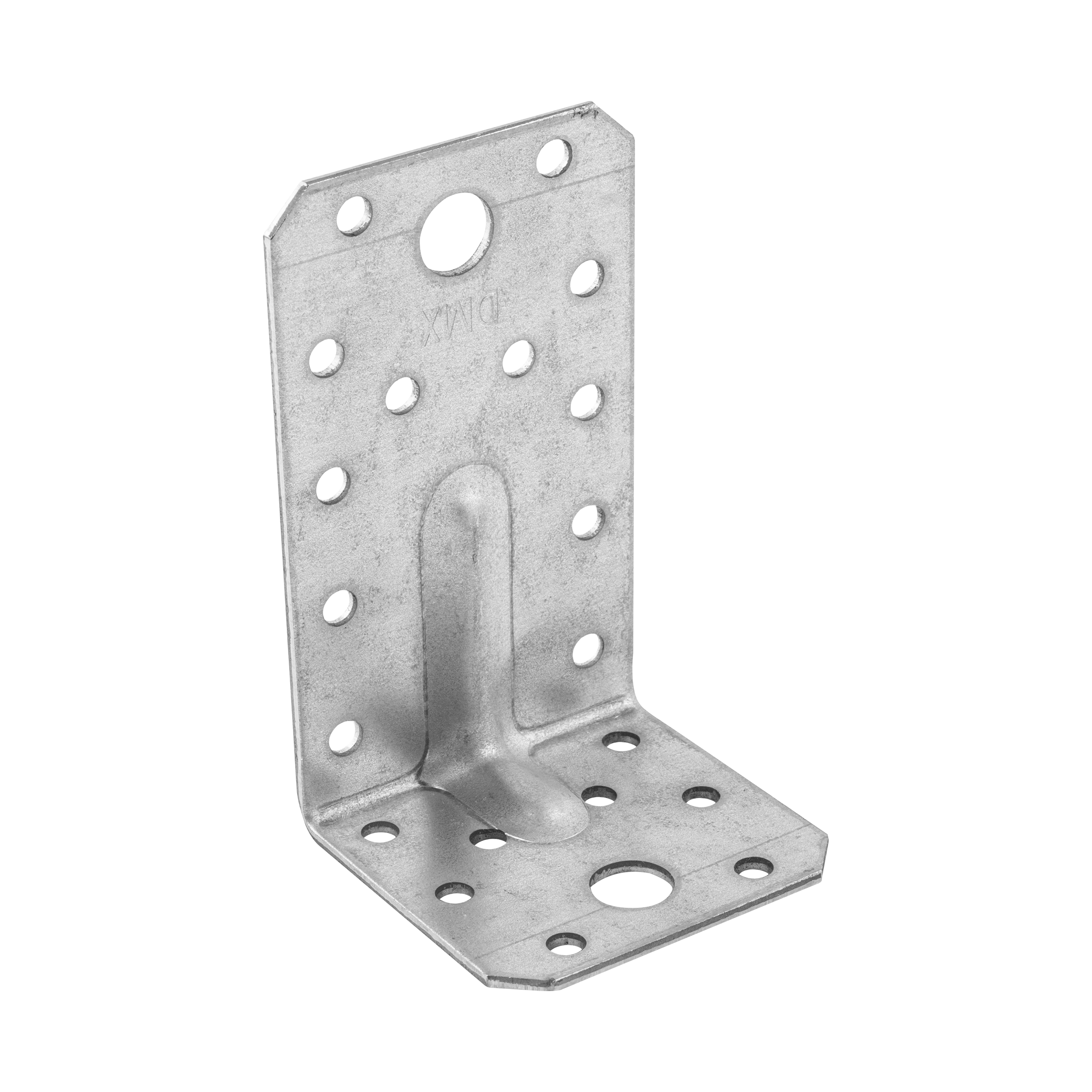 Kątownik ciesielski wzmocniony z przetłoczeniem - KPL 3 | 90x50x55 mm | 2 mm