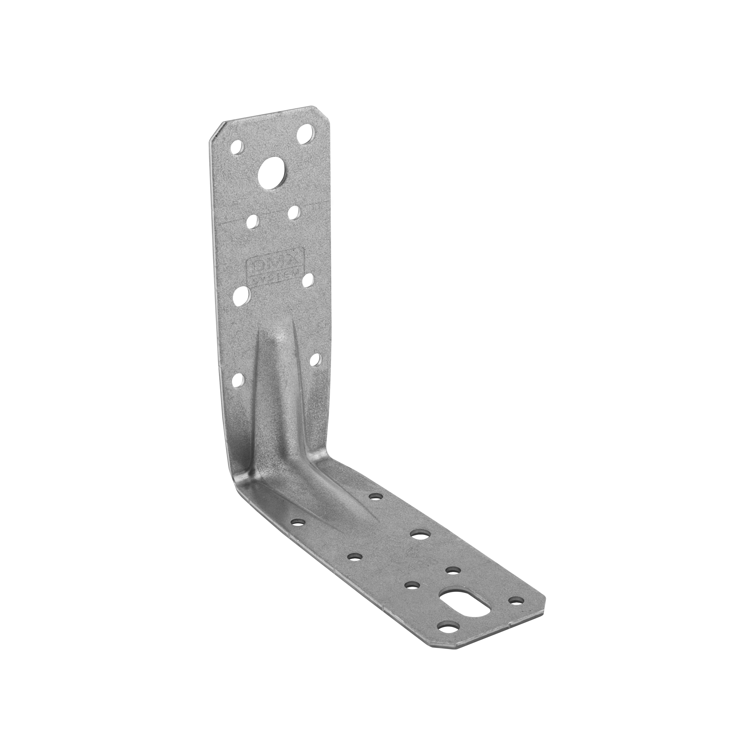 Kątownik ciesielski wzmocniony z przetłoczeniem - KP 9 | 128,5x128,5x45 mm | 2,5 mm