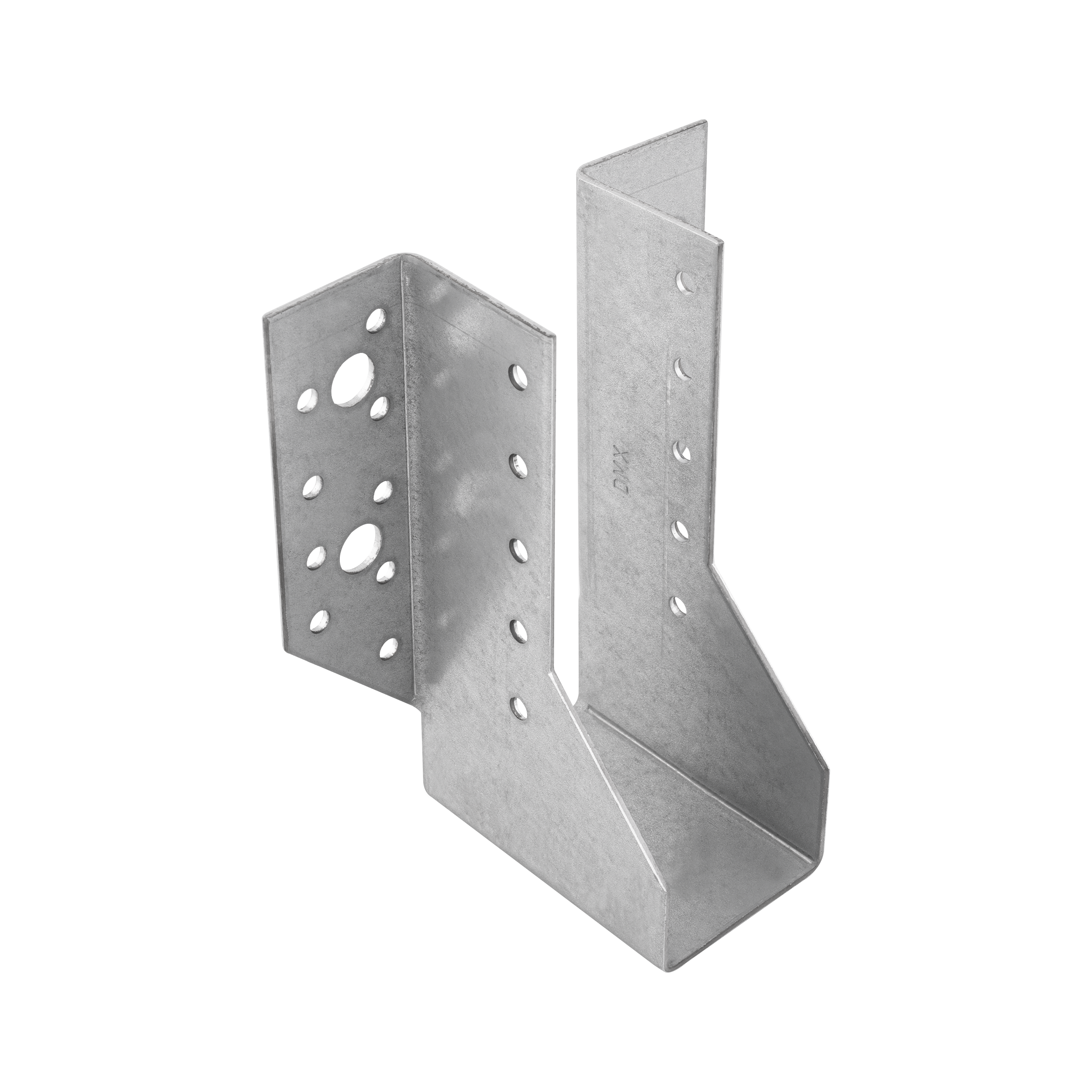 Wieszak belki uchwyt belki drewnianej - WB 9 | 45x138x75 mm | Srebrny