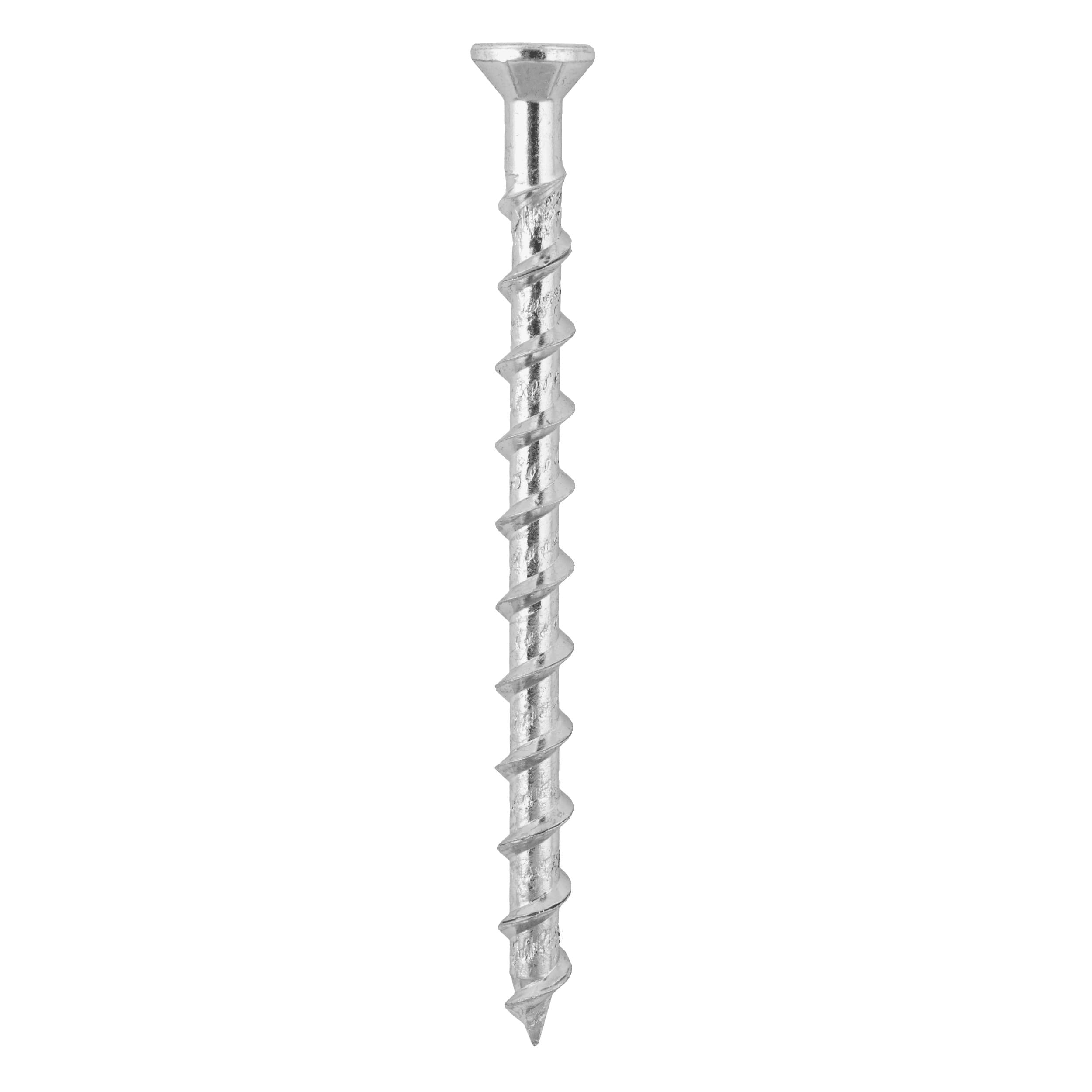 Gasbetonschrauben Senkkopf TORX - GS | 8 x 100 mm | verzinkt | 50 Stk. TORX GS Senkkopf-Porenbetonschrauben, 8x100 mm, silber, 50 Stk., gehÀrteter Kohlenstoffstahl.