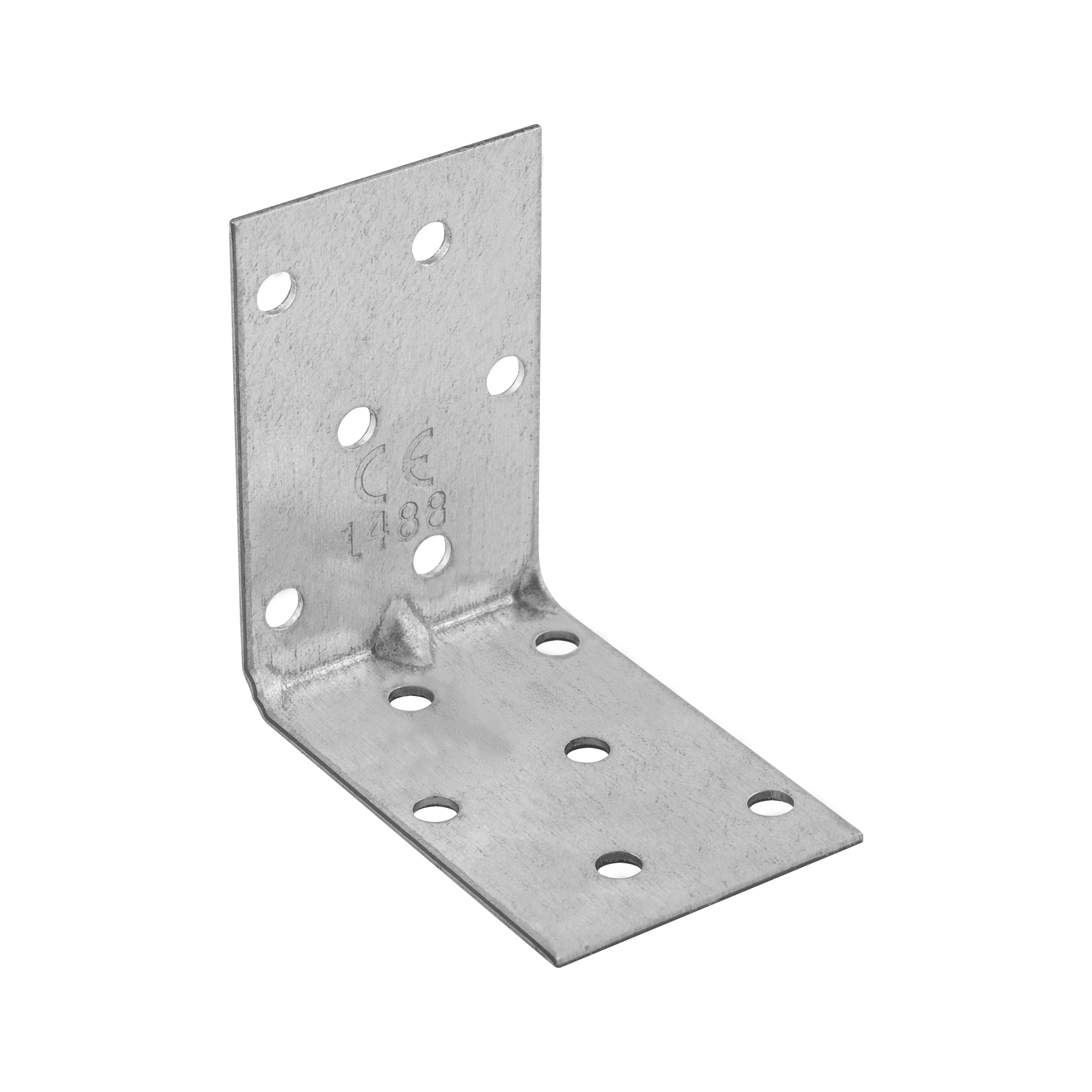 Montagewinkel mit Sicke Schwerlastwinkel Winkelverbinder Holzverbinder feuerverzinkt - KMP 4 | 60x60x40 mm | 1,5 mm GeprÀgter Montagewinkel KMP 4, 60x60x40 mm, 20 Stk., 60x60x40x1,5 mm, DX51D-Baustahl, silber, im Set enthalten.