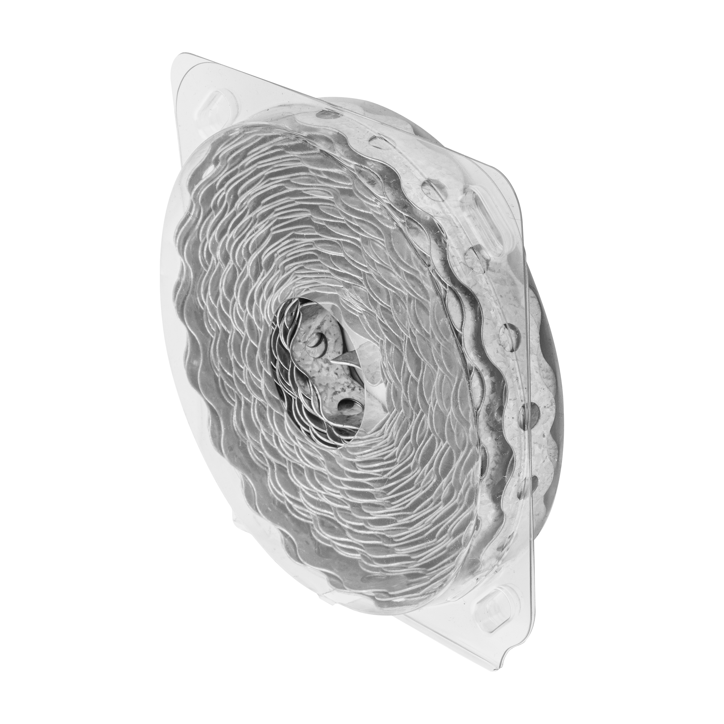 Taśma montażowa perforowana stal - TM 12 | 10 m | Srebrny | TM 12