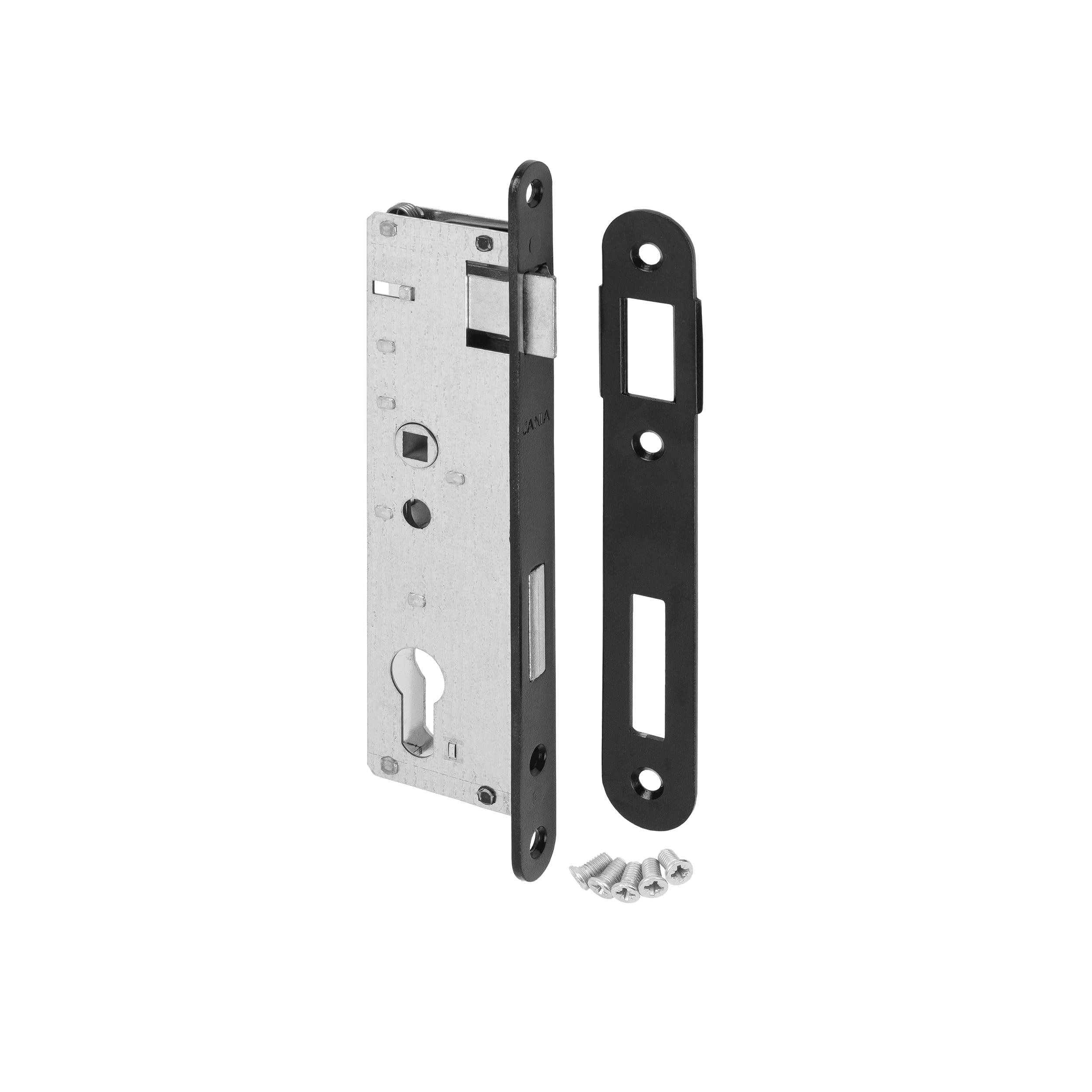 Zamek zapadka do drzwi - WHZ  | Czarny | 72 mm