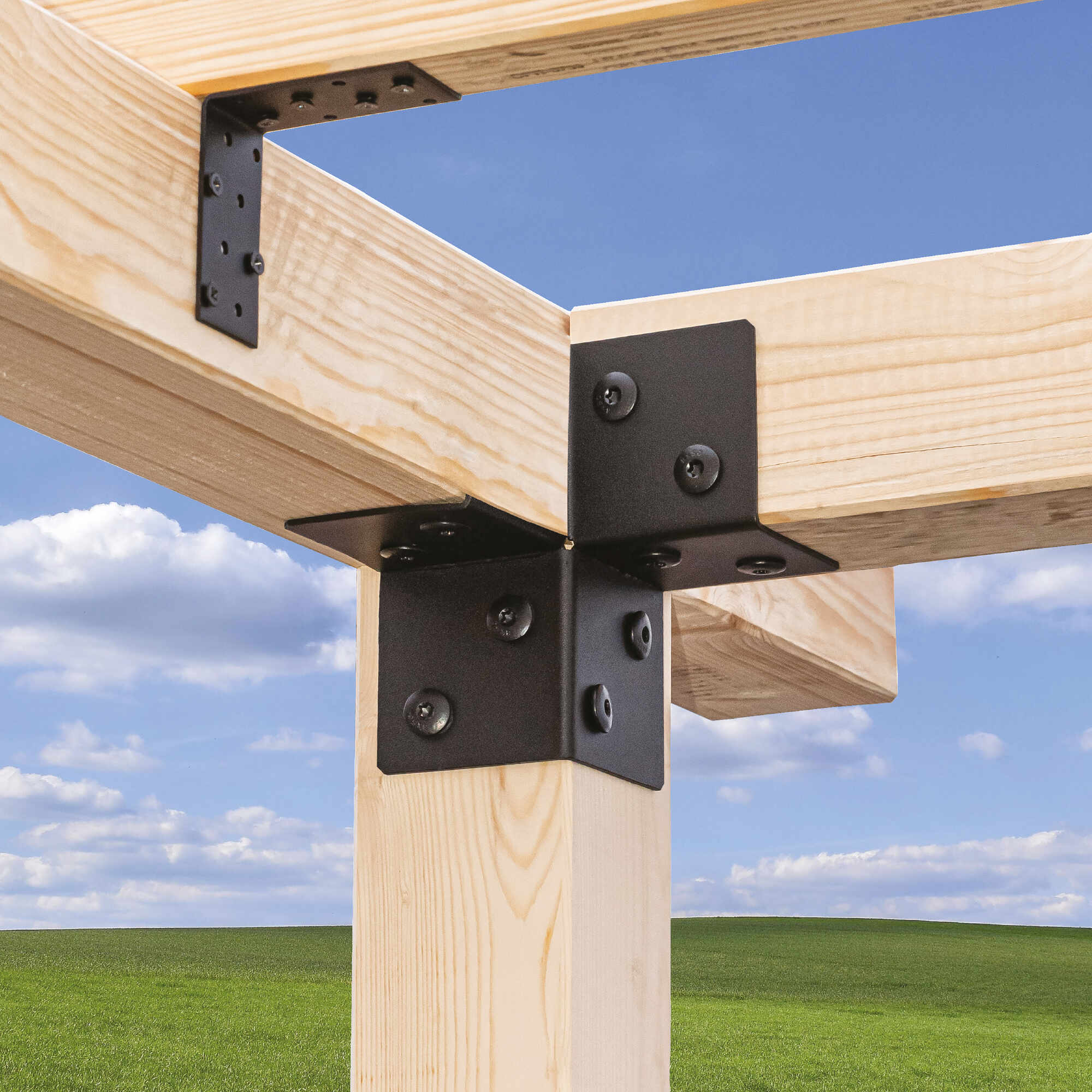 Wkręty do architektury ogrodowej - ZAS | 4,5 x 25 mm | Czarny | 10 szt Wkręty do architektury ogrodowej - ZAS | 4,5 x 25 mm | Czarny | 10 szt