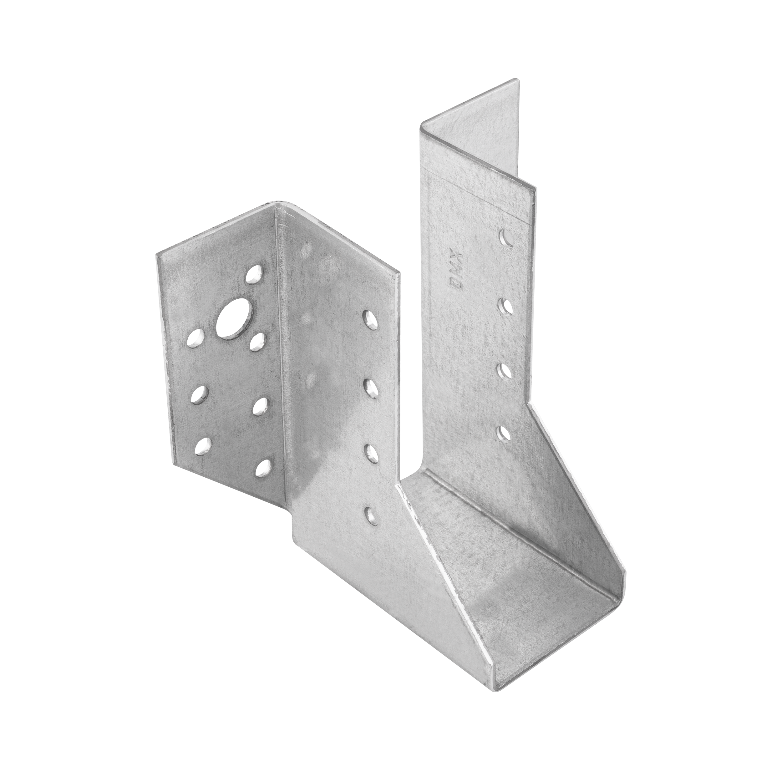 Balkenschuh Balkenträger Trägerschuh Holzverbinder - WB 8 | 45x108x75 mm | feuerverzinkt Balkenaufhänger Holzbalkenhalter WB 8, 45x108x75 mm, silber, 45x108x75x2,0 mm, DX51D Baustahl.