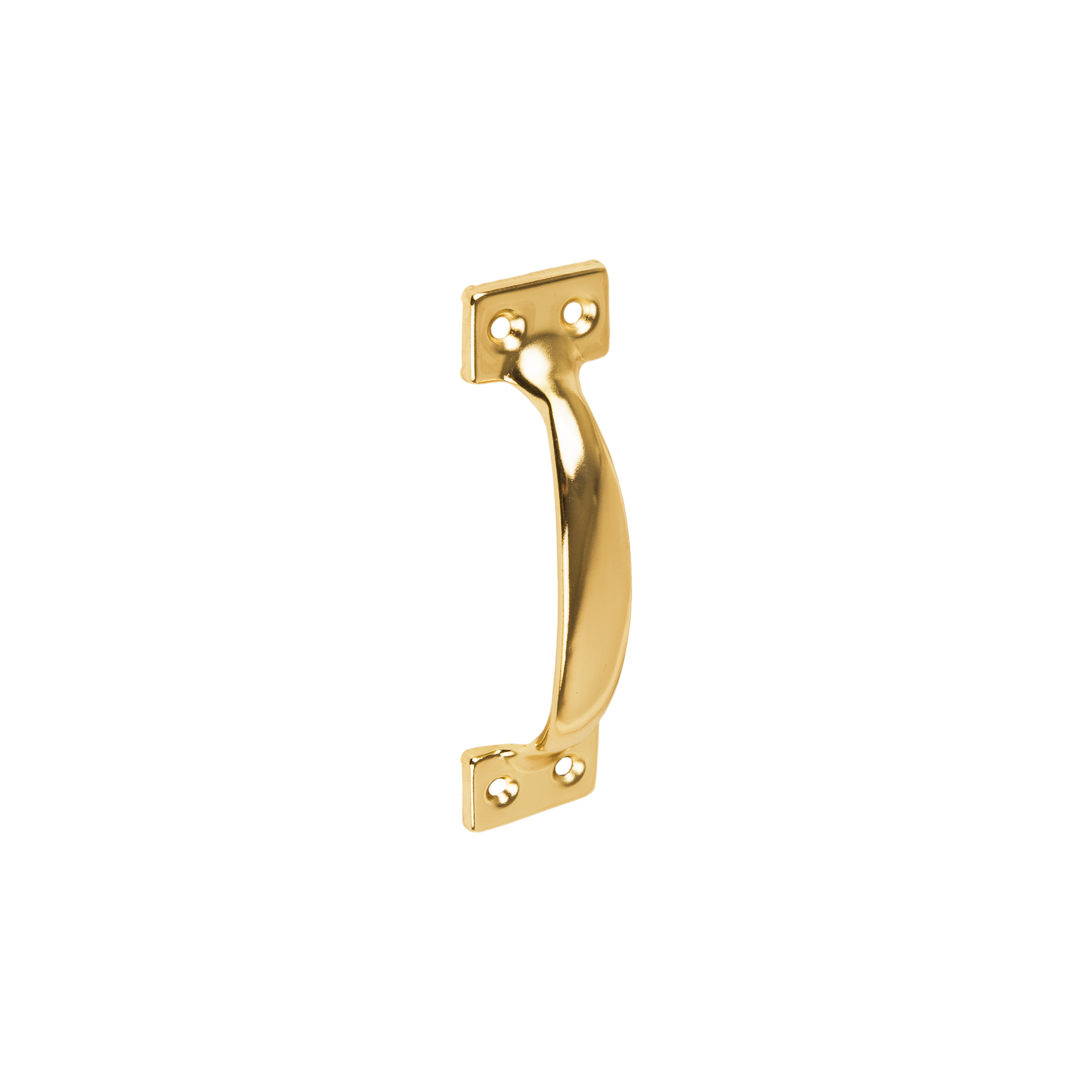 Universal-Handgriff für Tor, Gartentor und Möbel - UNB | verzinkt | 120 mm Universeller Metallgriff für UNB-Möbeltor, Gold, 120 mm, 120 x 33 x 1,3 mm, DC01-Baustahl.