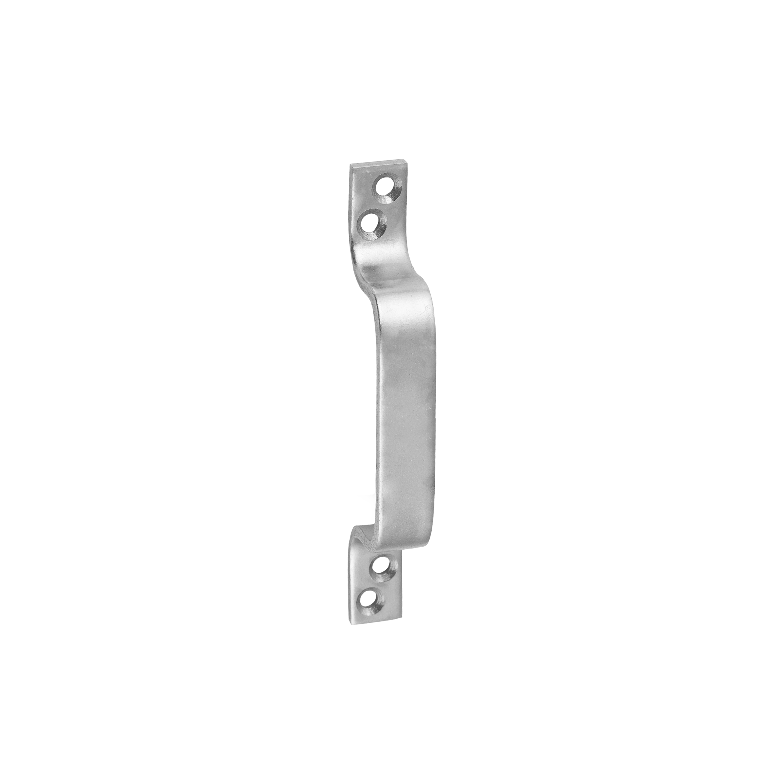Universal-Handgriff für Tor, Gartentor und Möbel - UN | silber | 165 mm Universeller Metallgriff für UN-Möbeltor, silber, 165 mm, DC01-Baustahl.