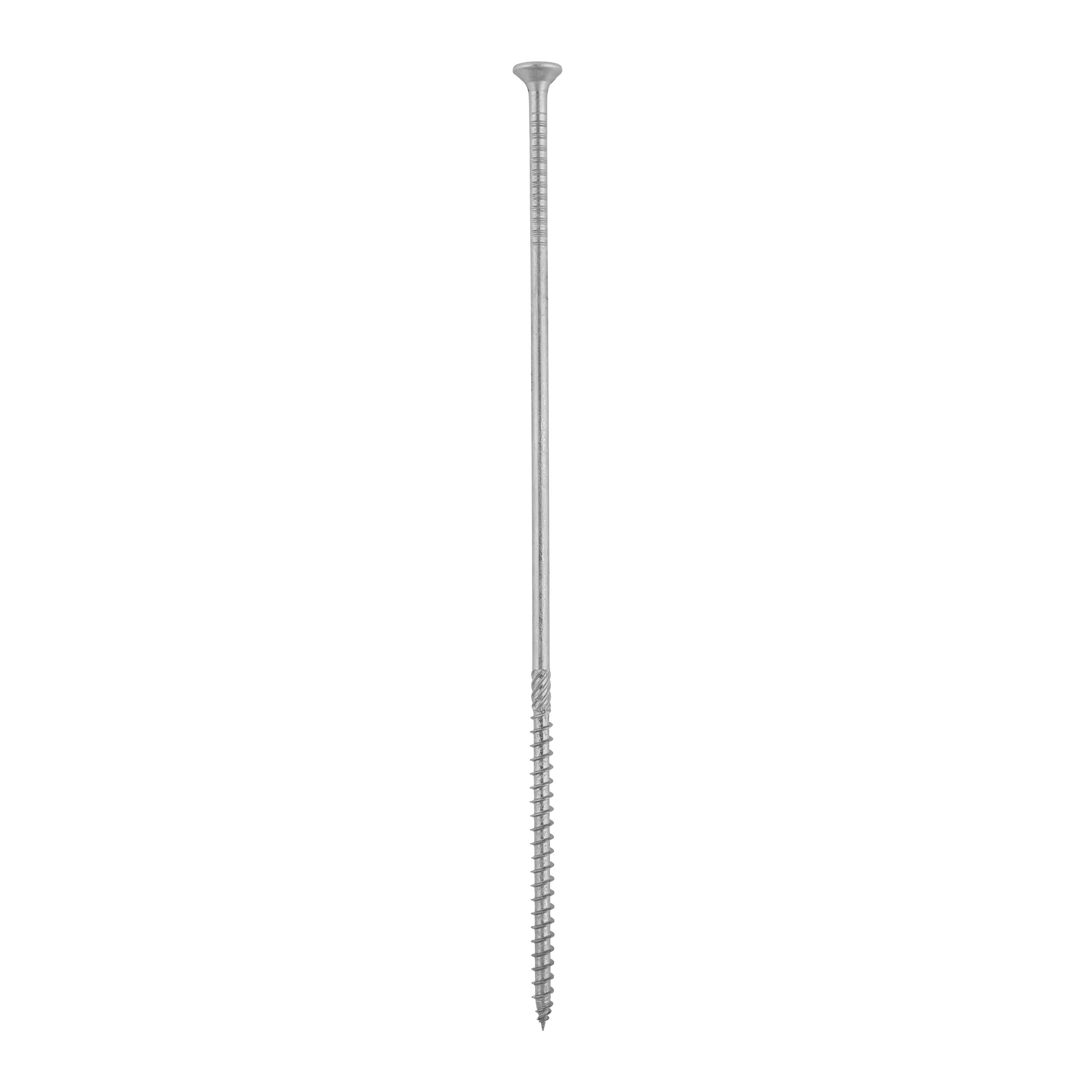 Wkręty ciesielskie do drewna stożkowe TORX - CS | 6 x 240 mm | Srebrny | 100 szt Wkręty ciesielskie do drewna stożkowe TORX - CS | 6 x 240 mm | Srebrny | 100 szt