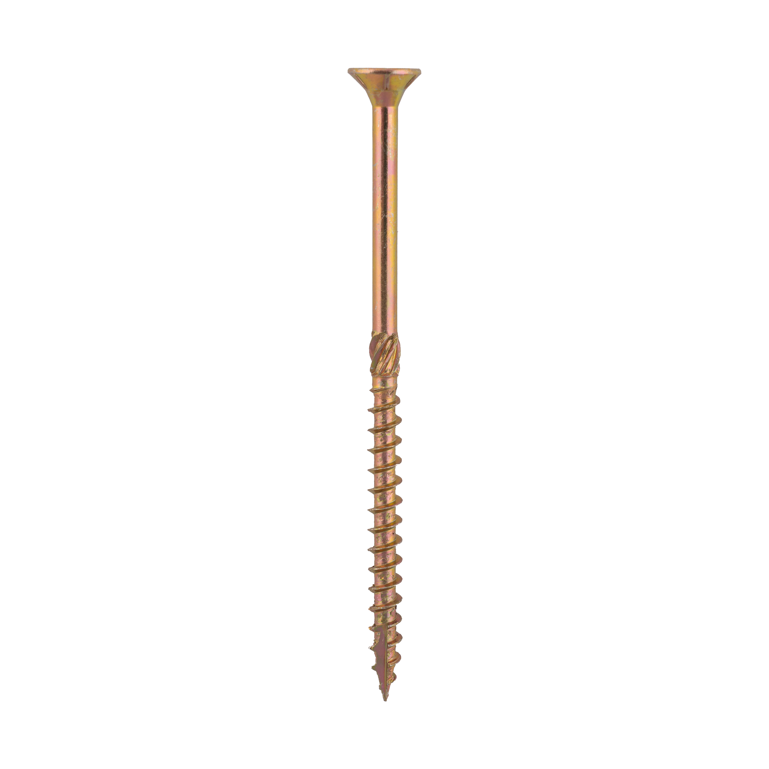 Holzschrauben Senkkopf TORX Teilgewinde - CS | 4,5 x 80 mm | gelb verzinkt | 200 Stk. Konische Zimmermannsschrauben TORX CS fĂŒr Holz, 4,5x80 mm, Gold, 200 Stk., 5x80 mm.