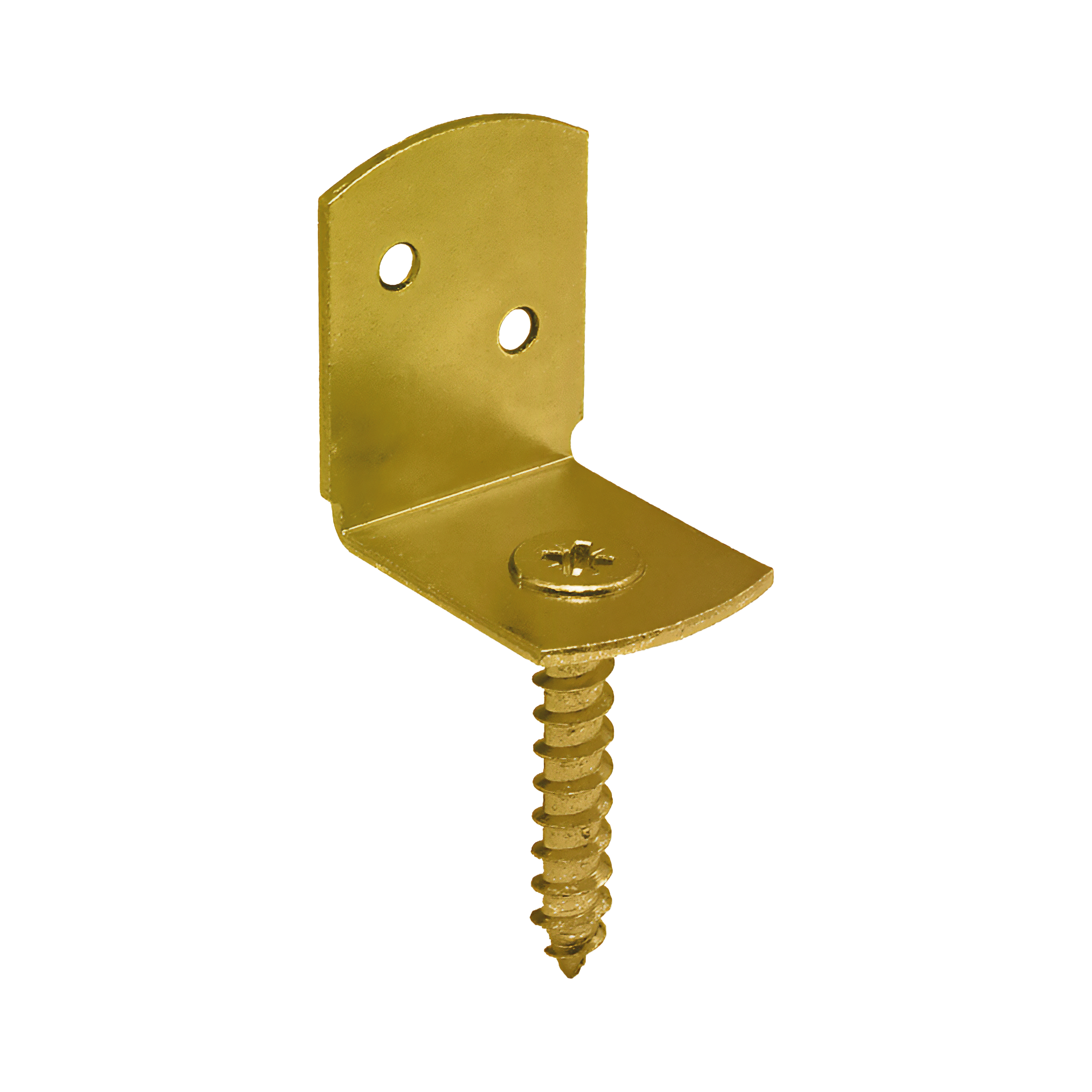 Łącznik płotu panelowego - OP | 30x38x30 mm | złoty