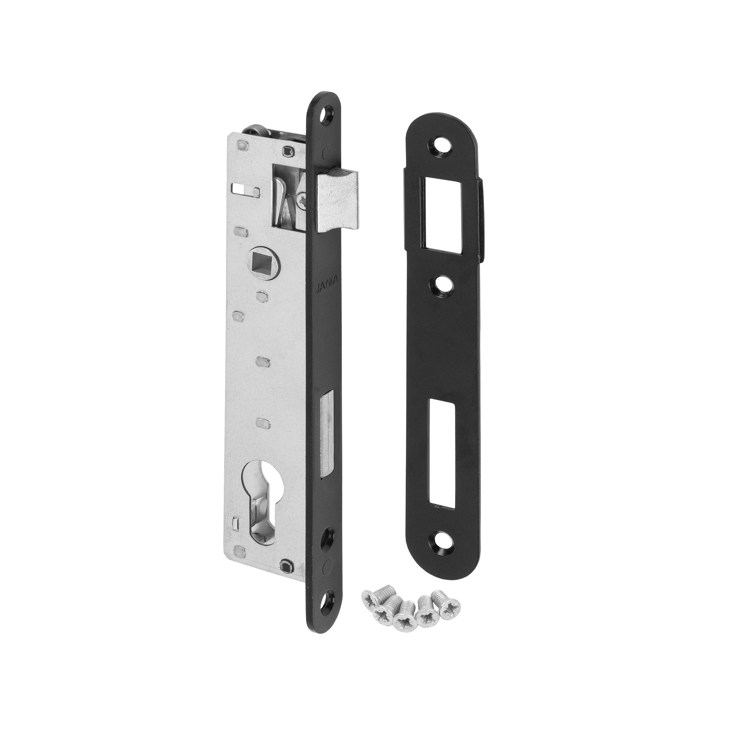 Zamek zapadka do drzwi - WHU | czarny | 90 mm Zamek zapadka do drzwi - WHU | czarny | 90 mm