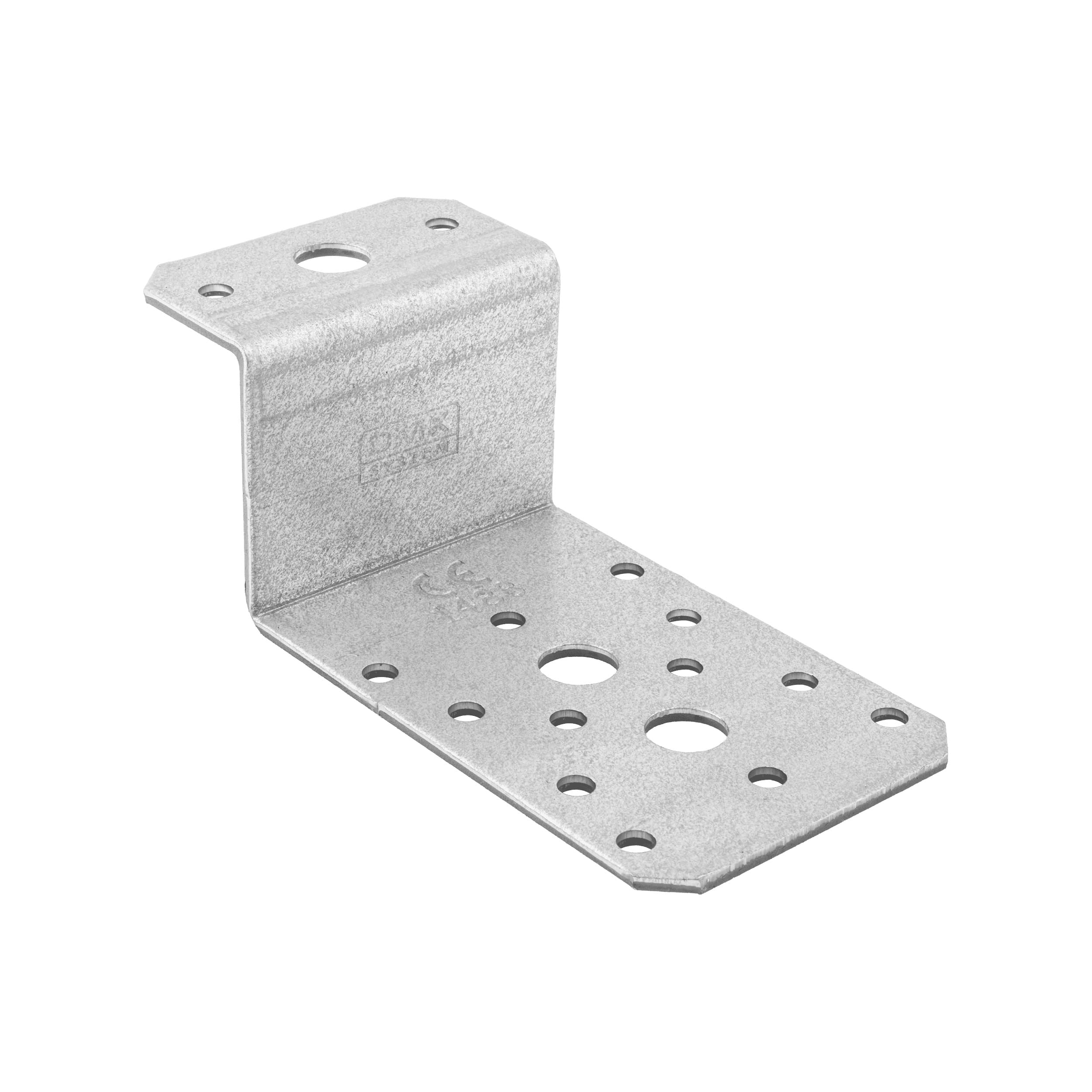 Z-Trägerverbinder LZ 1, 41x85x55 mm, 2,5 mm, 85x40x55x2,5 mm, DX51D Baustahl, silber 2.