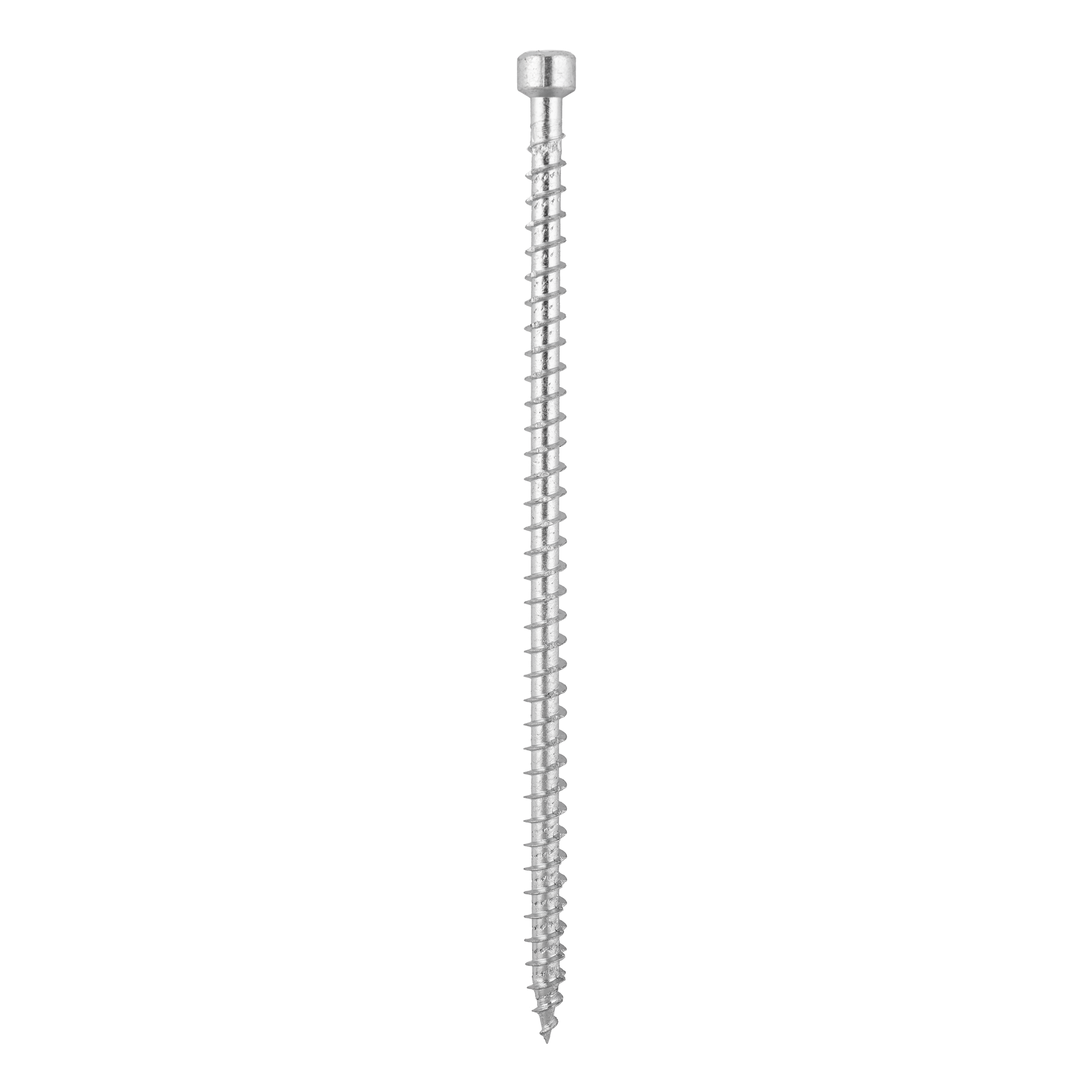 Holzbauschrauben Zylinderkopf TORX Vollgewinde - CPW | 6 x 140 mm | verzinkt | 100 Stk. TORX CPW-Flachkopf-Konstruktionsschrauben mit Vollgewinde, 6x140 mm, Silber, 100 Stk., 6x140 mm, gehÀrteter Kohlenstoffstahl.