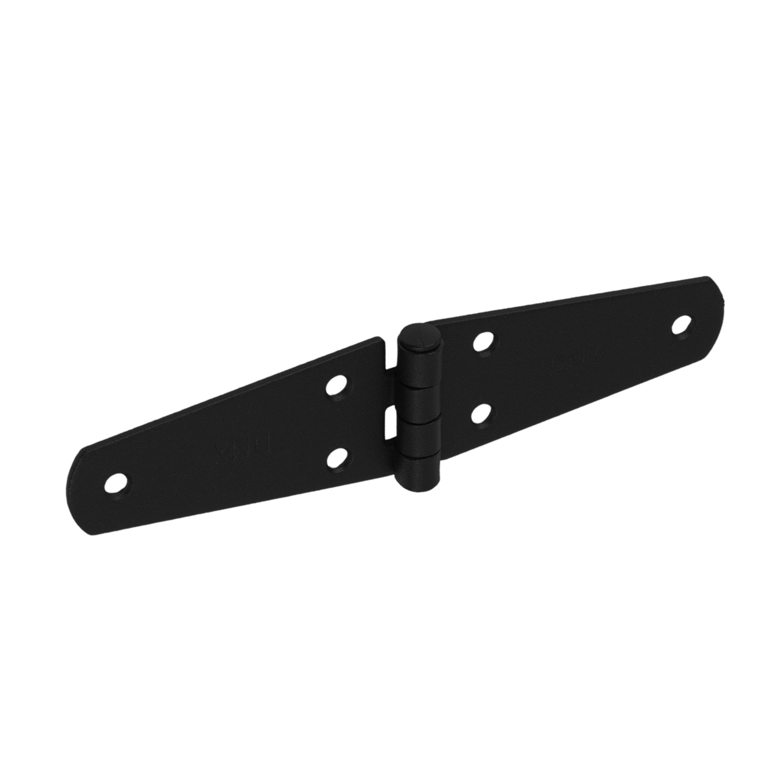 Dreiecksscharnier - ZTS | schwarz | 150 mm Flaches Dreiecksbandscharnier fĂŒr TĂŒren und FensterlĂ€den ZTS 150, 150 mm, schwarz, 35 mm, 150x35x2,0 mm.