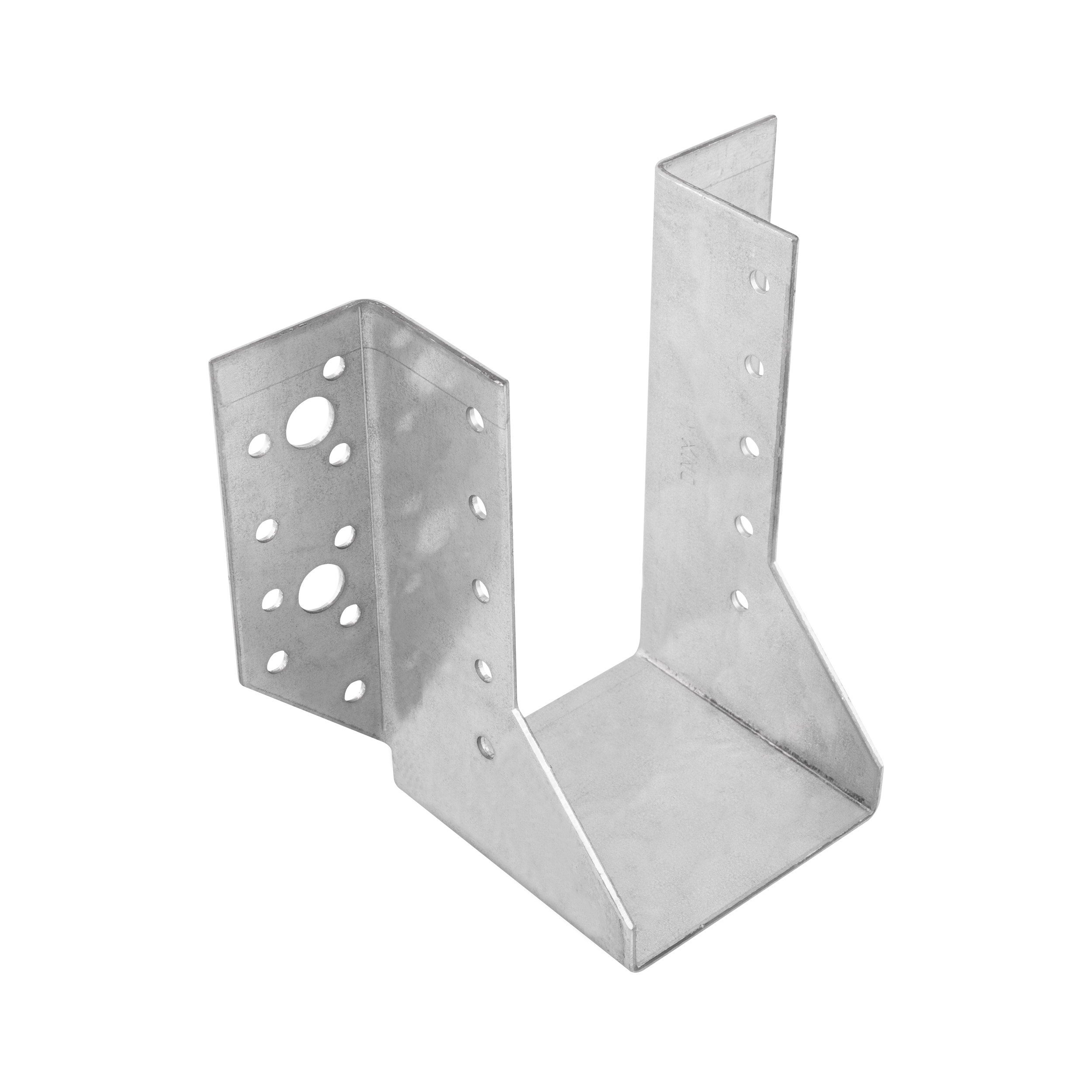 Wieszak belki uchwyt belki drewnianej - WB 21 | 70x125x75 mm | Srebrny