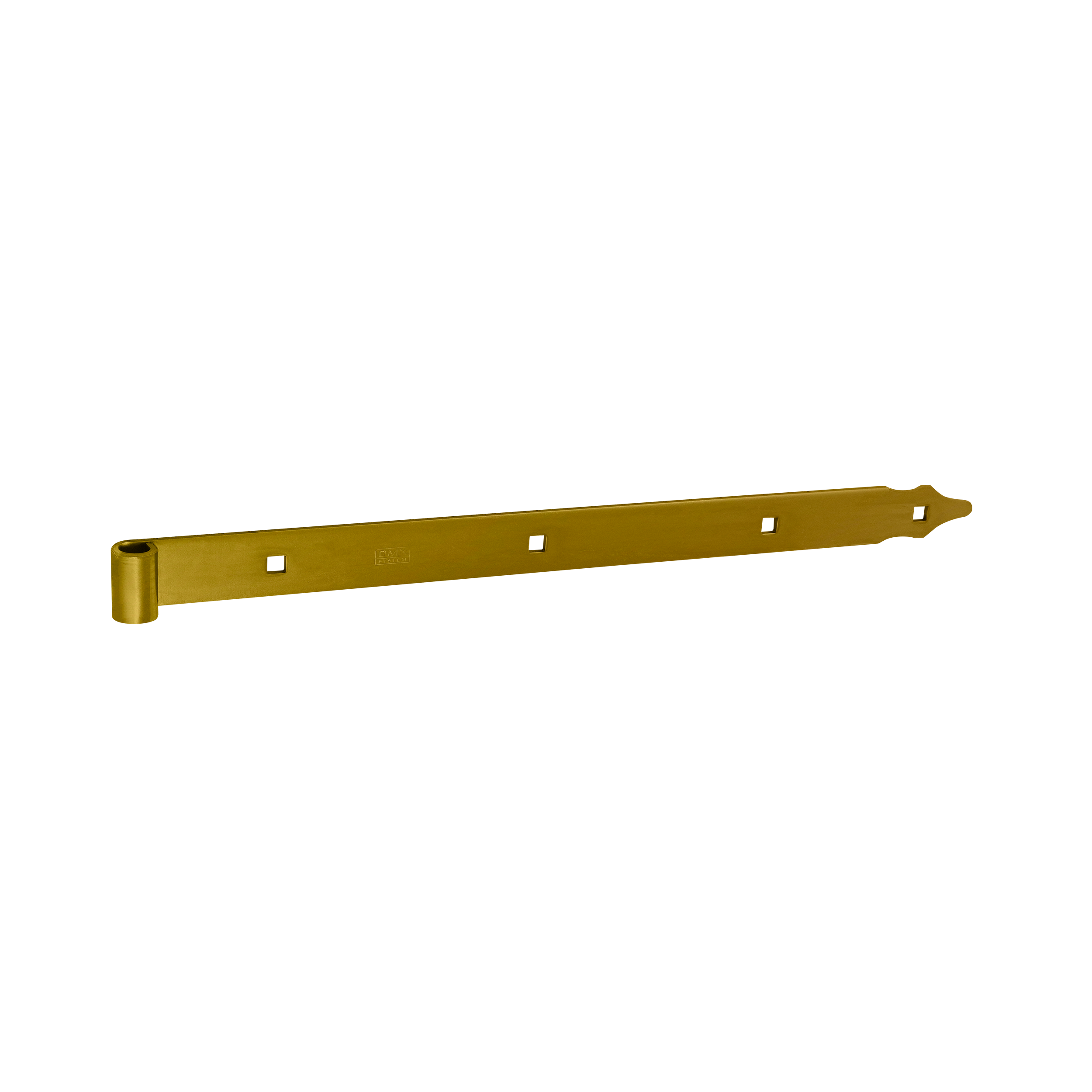 Ladenband für Tore - ZP | verzinkt | 500 mm | fi 13 mm Bandscharnier für Tore ZP 500/13, 500 mm, gold, 13 mm, 500x35x4,0 mm.
