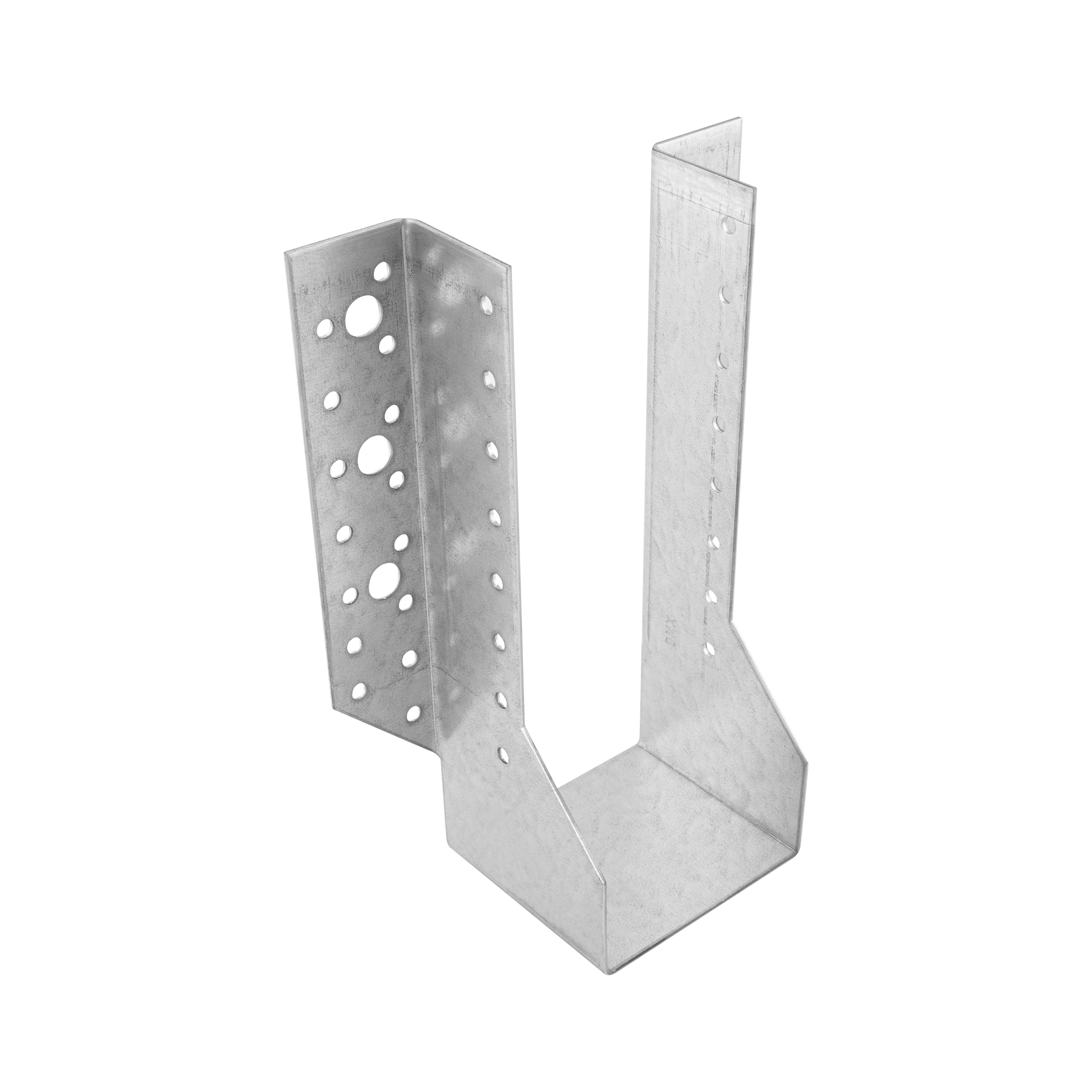 Wieszak belki uchwyt belki drewnianej - WB 29 | 80x210x75 mm | Srebrny