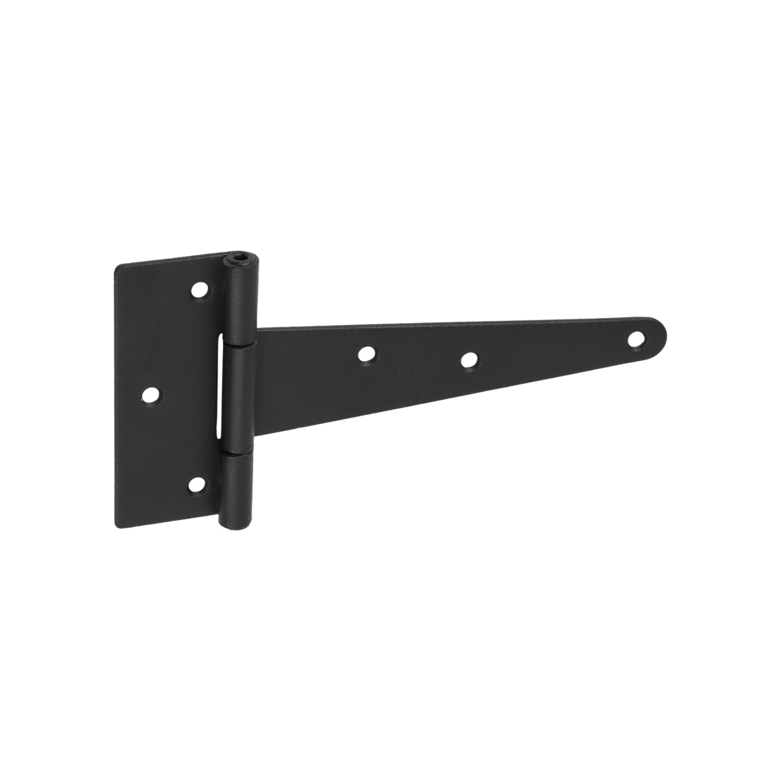 Dreiecksscharnier T-Scharnier Gartentor - ZT | schwarz | 125 mm Dreiecksscharnier fĂŒr Rollladentor ZT 125, 125 mm, schwarz, 125x35x80x2,0 mm, DC01-Baustahl.