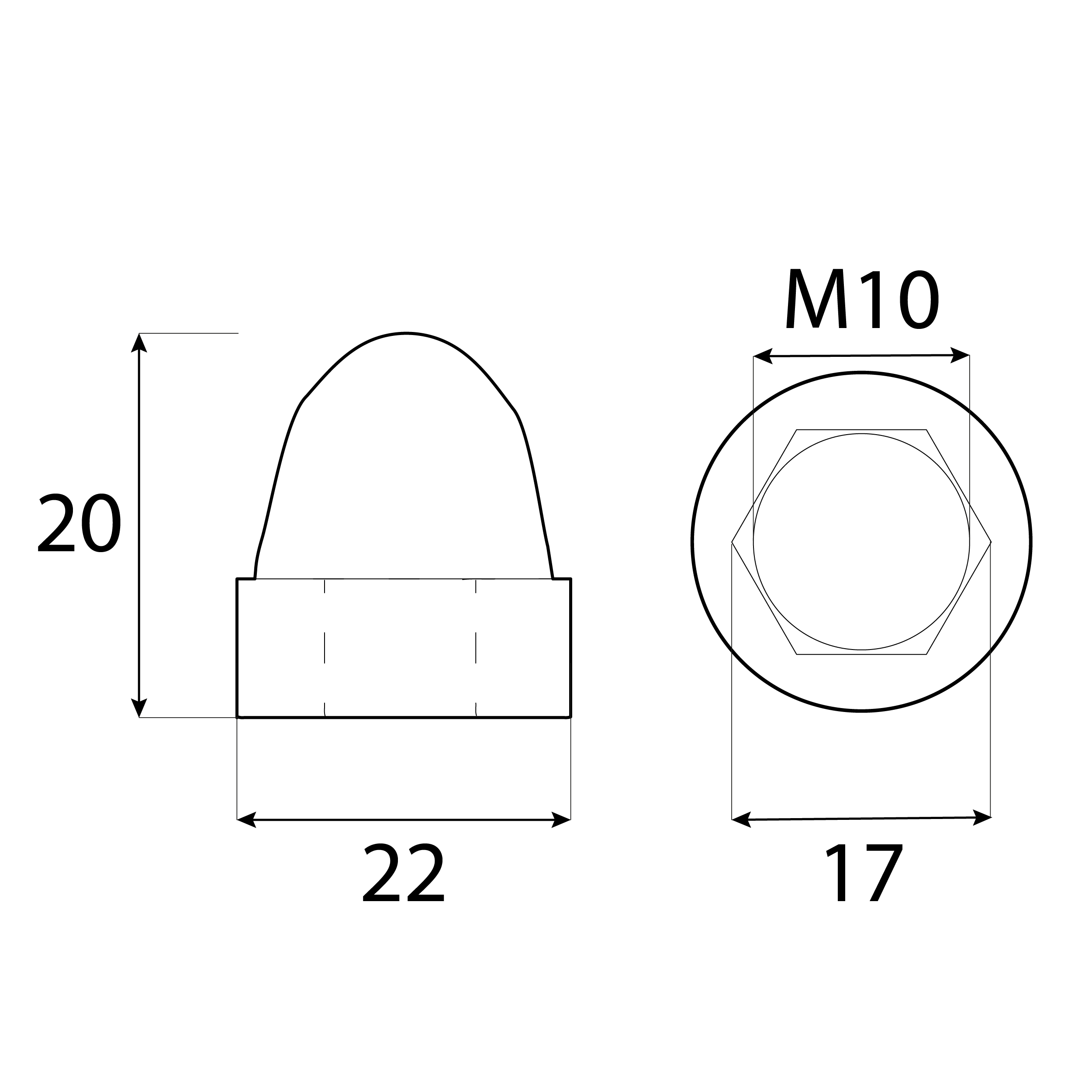 Schaukel Ersatzteile Abdeckkappe für Sechskantschraube - GHZ 1 | schwarz | 20 Stk Sechskant-Schraubverschluss GHZ 1, schwarz, 20 Stück, PE-Material, Schuss 2.
