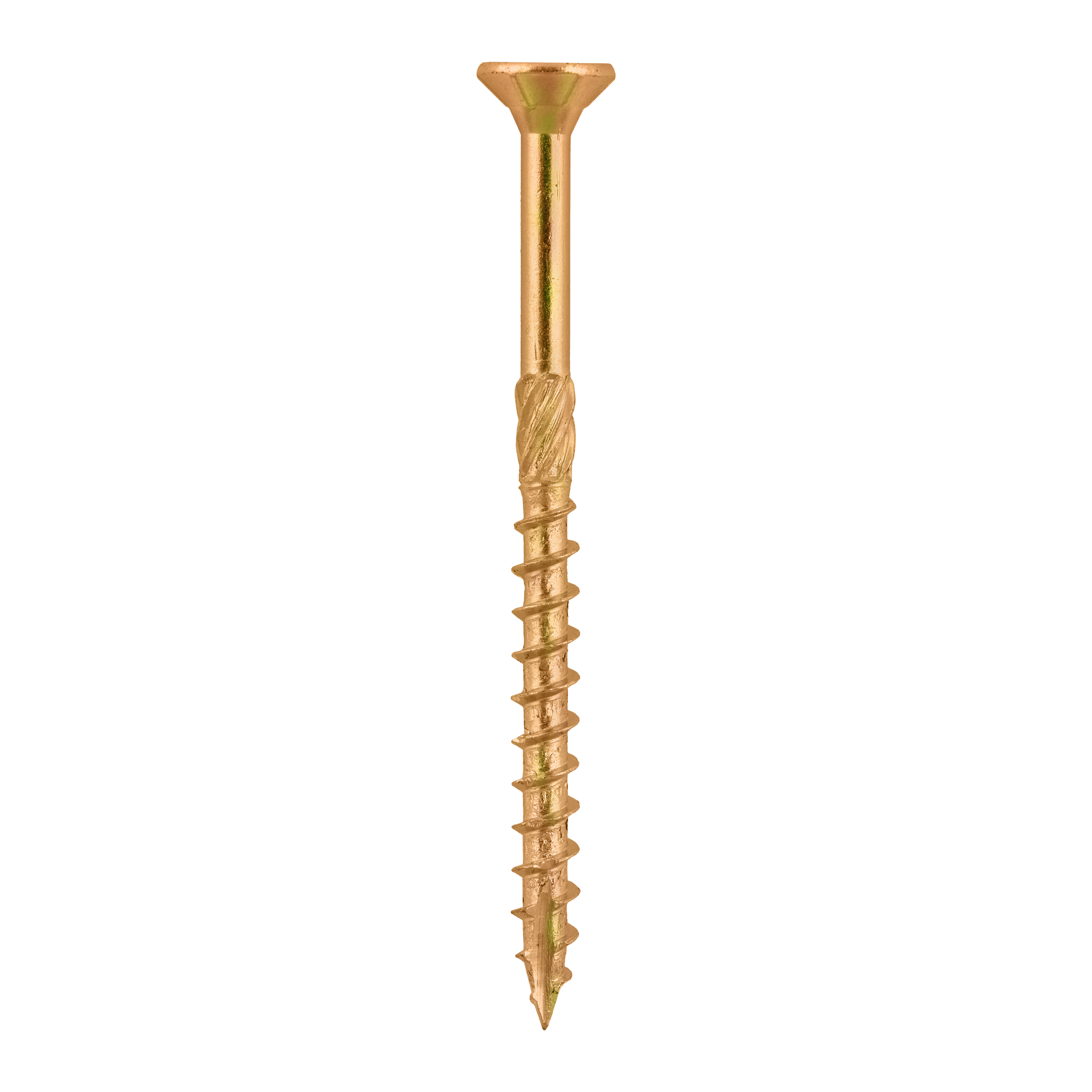 Holzschrauben Senkkopf TORX Teilgewinde - CS | 5 x 70 mm | gelb verzinkt | 200 Stk. Konische Zimmermannsschrauben TORX CS fĂŒr Holz, 5x70 mm, Gold, 200 Stk., 5x70 mm.