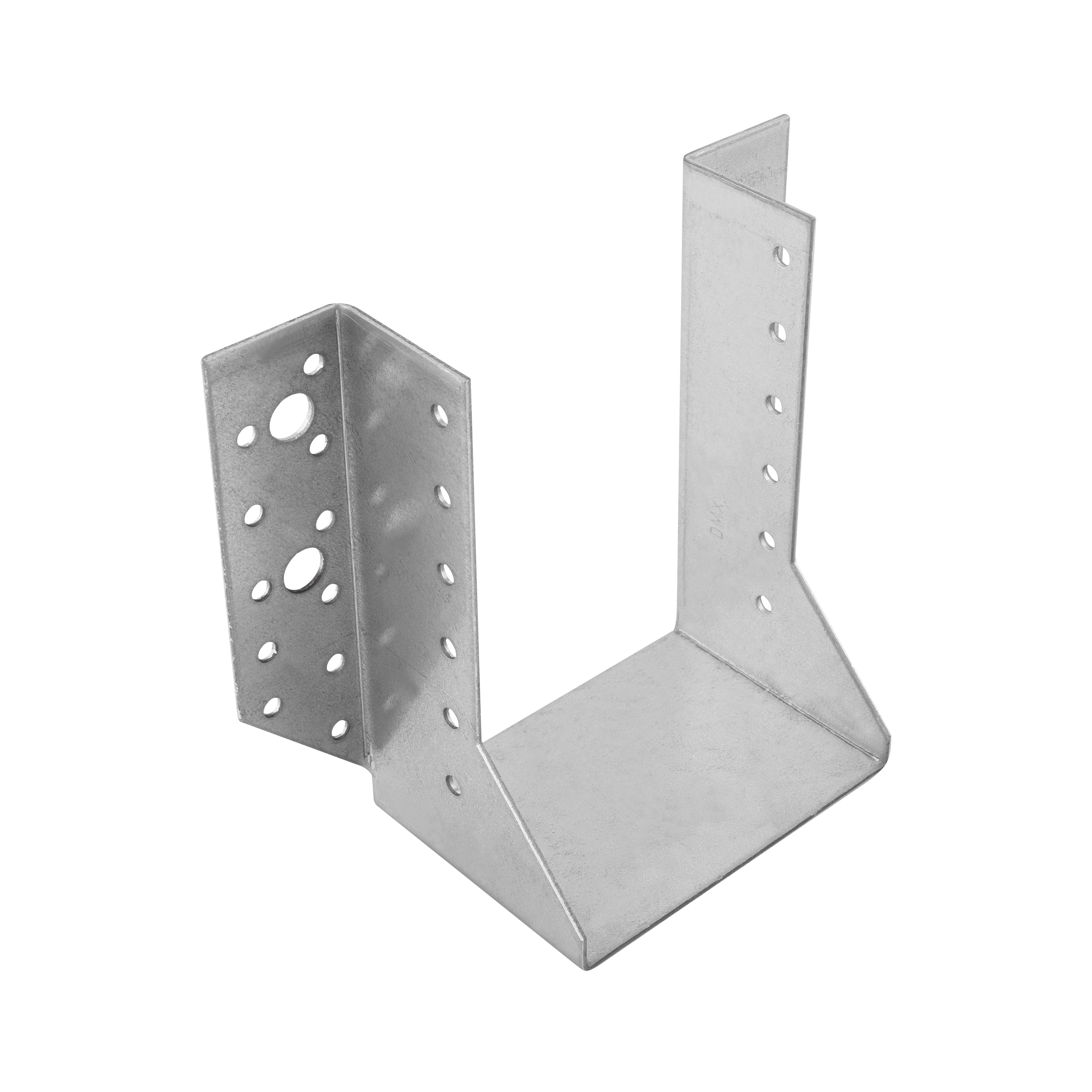 Wieszak belki uchwyt belki drewnianej - WB 30 | 100x140x75 mm | Srebrny