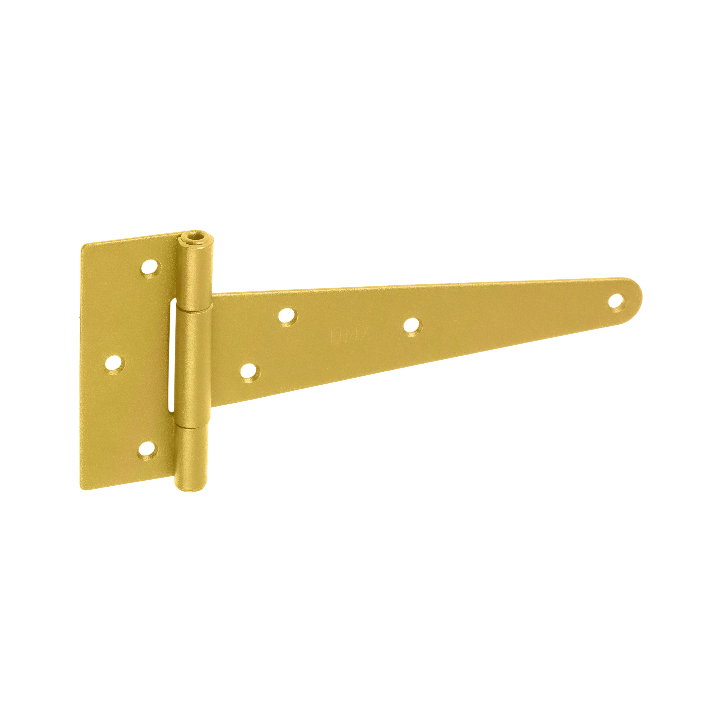 Dreiecksscharnier T-Scharnier Gartentor - ZT | verzinkt | 150 mm Dreiecksscharnier fĂŒr Tor, Pforte und Fensterladen ZT 150, 150 mm, Gold, 150x35x80x2,0 mm, DC01-Baustahl.