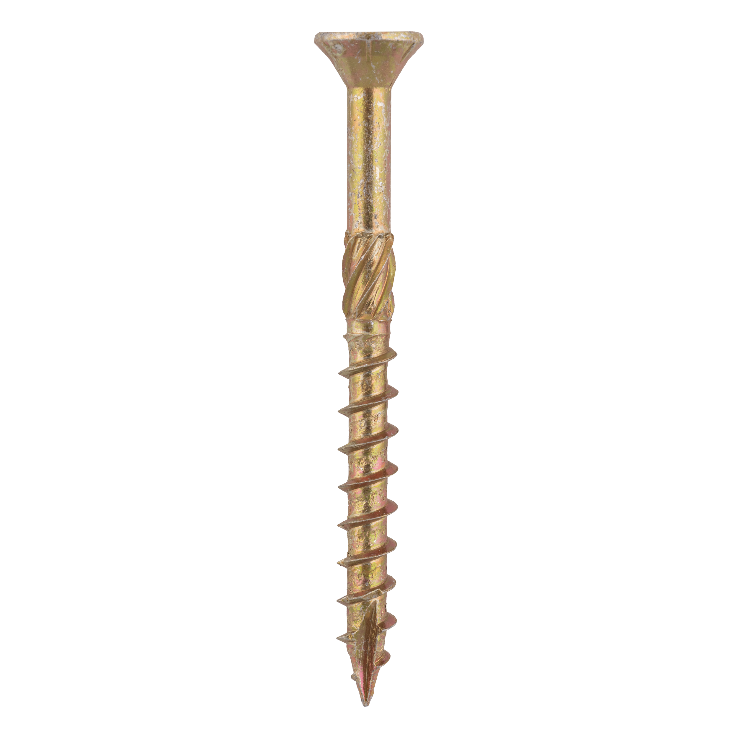 Holzbauschrauben Senkkopf TORX Teilgewinde - CS | 8 x 90 mm | gelb verzinkt | 100 Stk. TORX CS konische Zimmermannsschrauben fĂŒr Holz, 8x90 mm, Gold, 100 Stk., 8x90 mm.
