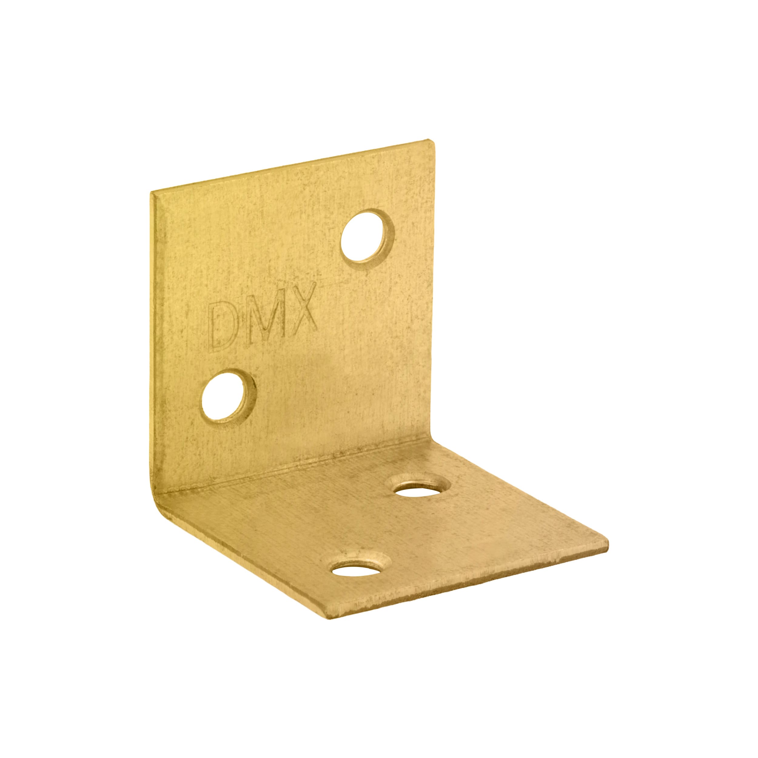 Möbelwinkel breit Möbelverbinder Winkelverbinder Stahl - KS 1 | 30x30x30 mm | 50 Stück | Gold Breiter Zimmermannswinkel KS 1, 30x30x30 mm, 50 Stk., 30x30x30x1,5 mm, DC01 Baustahl, Gold 2.