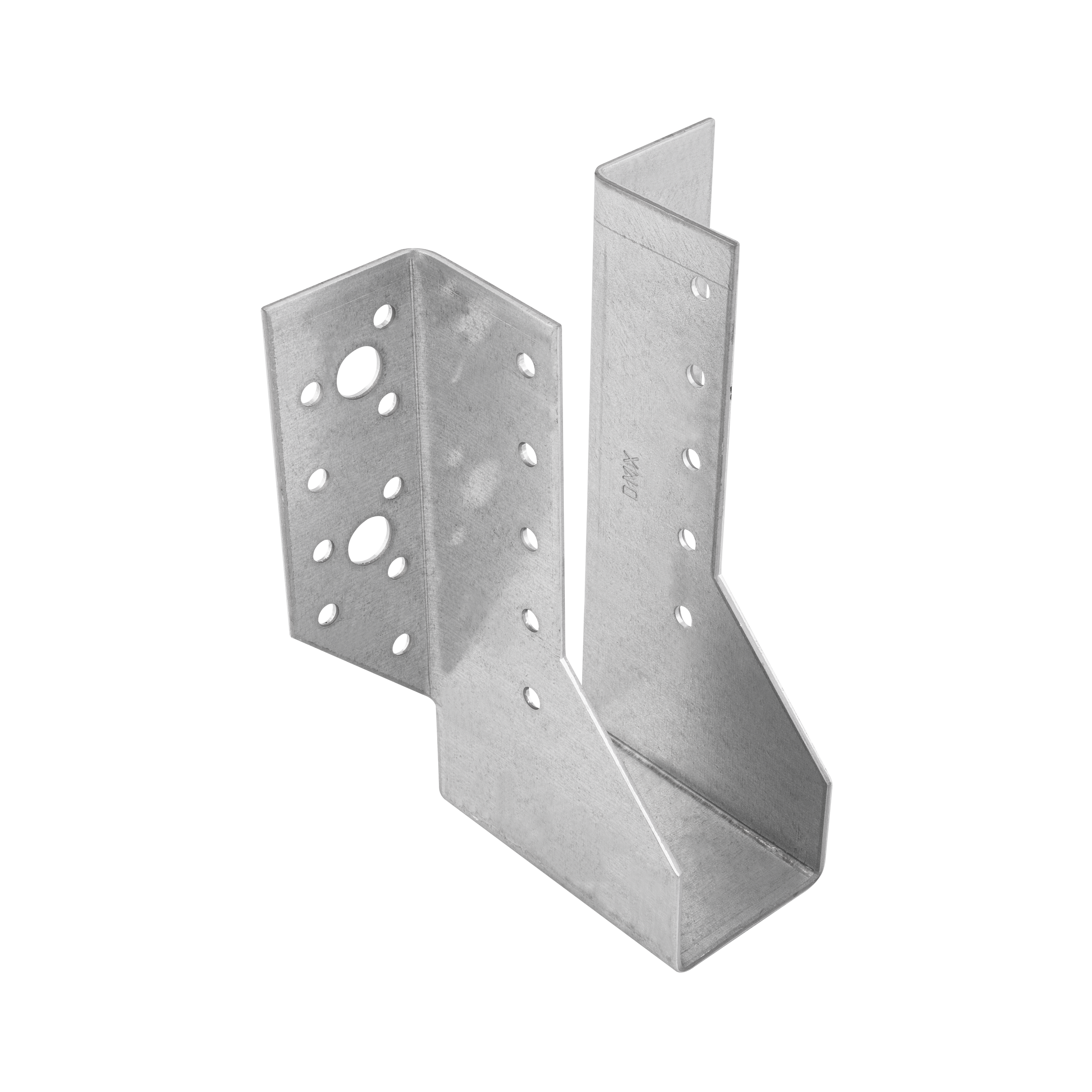 Wieszak belki uchwyt belki drewnianej - WB 6 | 41x140x75 mm | Srebrny