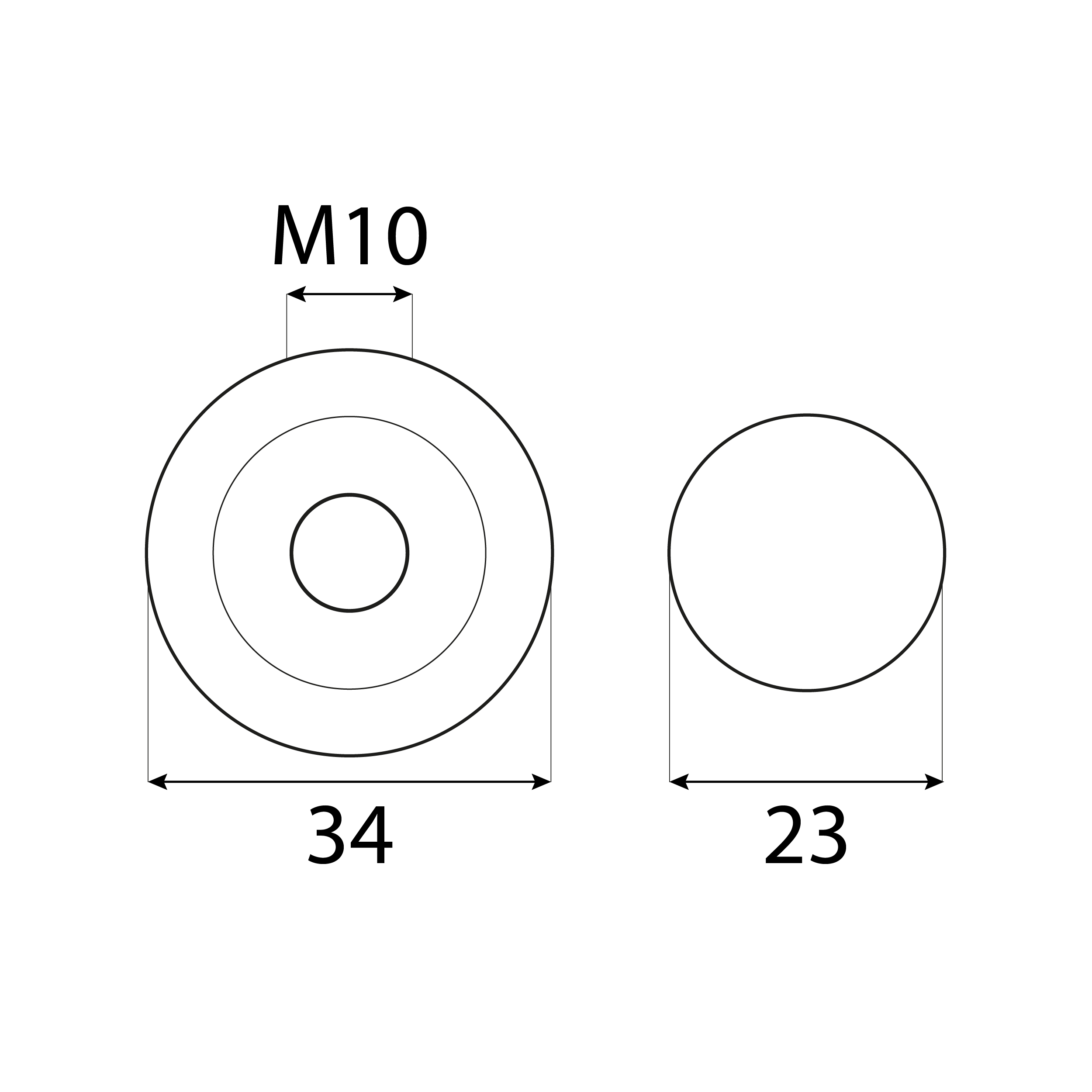 Schaukel Ersatzteile Abdeckkappe für Sechskantschraube - GHZ 2 | gelb | 4 Stk Sechskant-Schraubverschluss GHZ 2, gelb, 4 Stück, PE-Material, Schuss 2.
