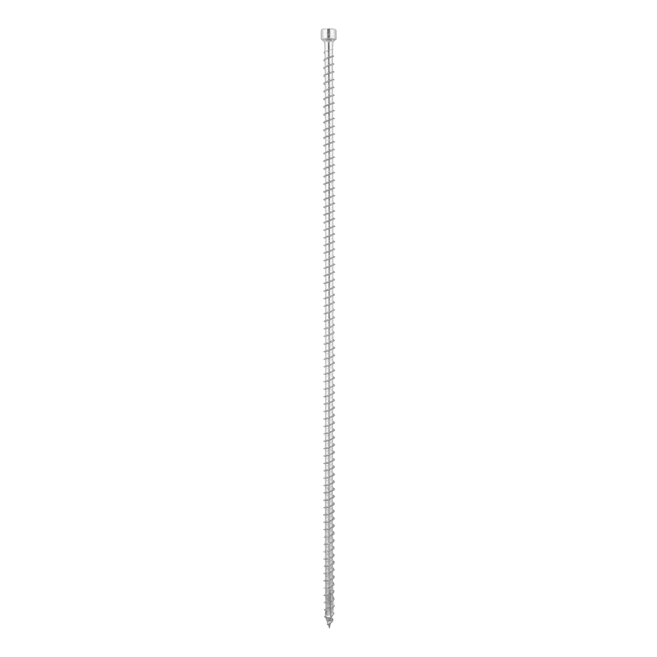 Holzbauschrauben Zylinderkopf TORX Vollgewinde - CPW | 6 x 300 mm | verzinkt | 100 Stk. TORX CPW Flachkopf-Konstruktionsschrauben mit Vollgewinde, 6x300 mm, Silber, 100 Stk., 6x300 mm, gehÀrteter Kohlenstoffstahl.