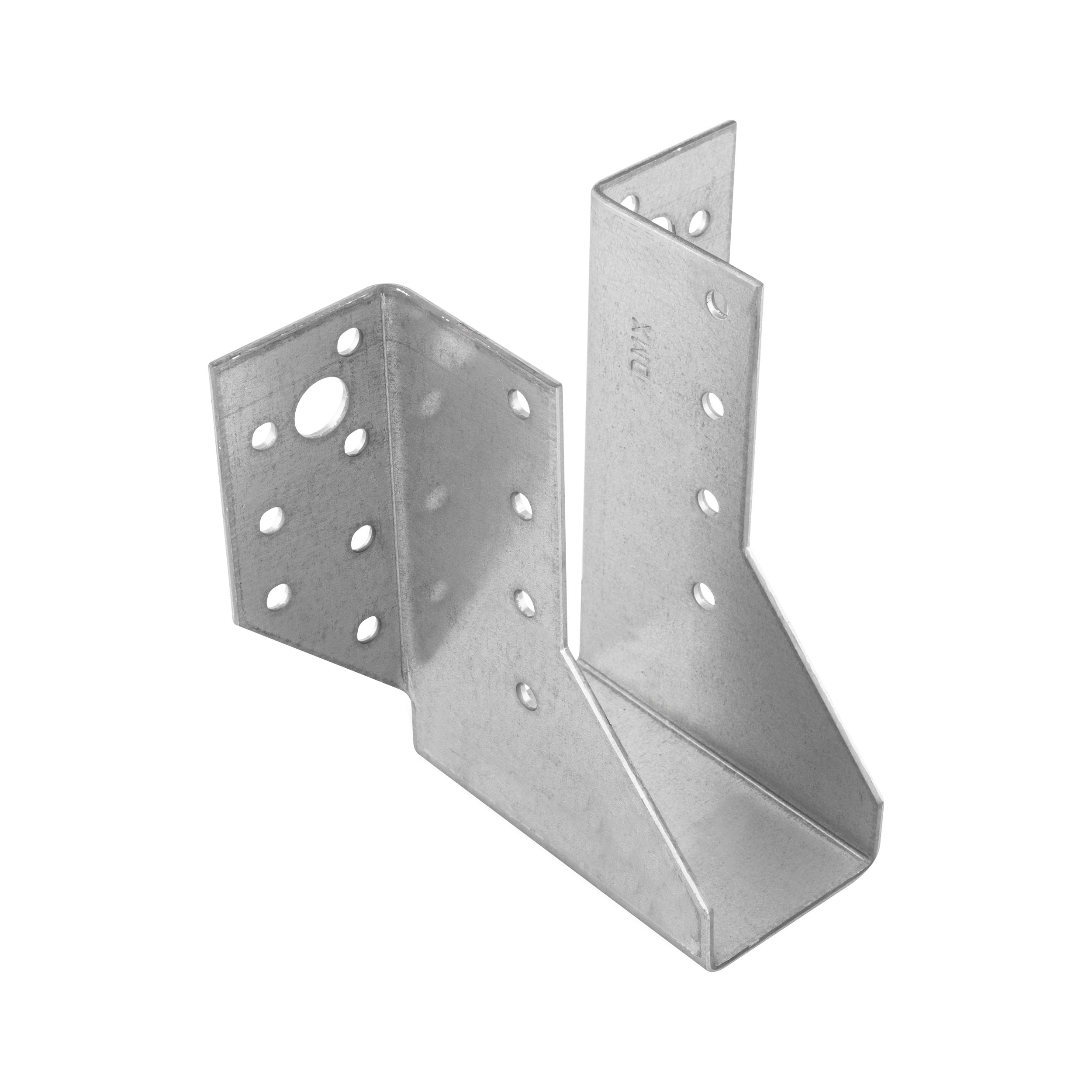 Wieszak belki uchwyt belki drewnianej - WB 47 | 38x101x75 mm | Srebrny