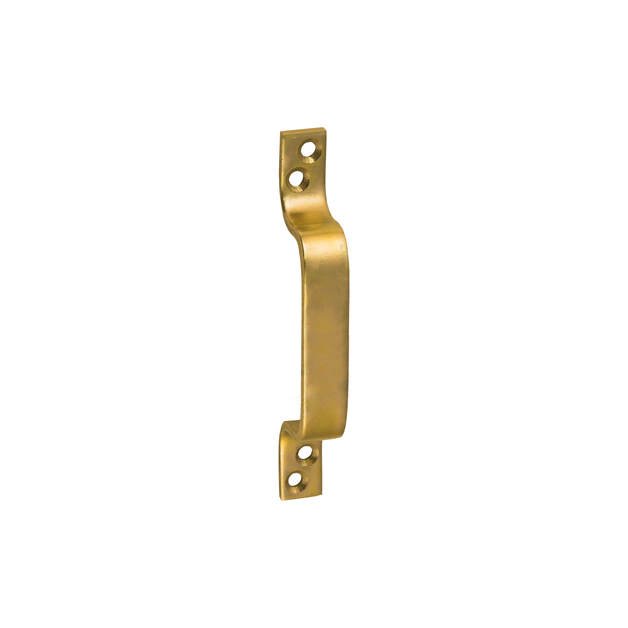 Universal-Handgriff für Tor, Gartentor und Möbel - UN | verzinkt | 165 mm Universeller Metallgriff für UN-Möbeltor, Gold, 165 mm, 160 x 20 x 4,0 mm, DC01-Baustahl.