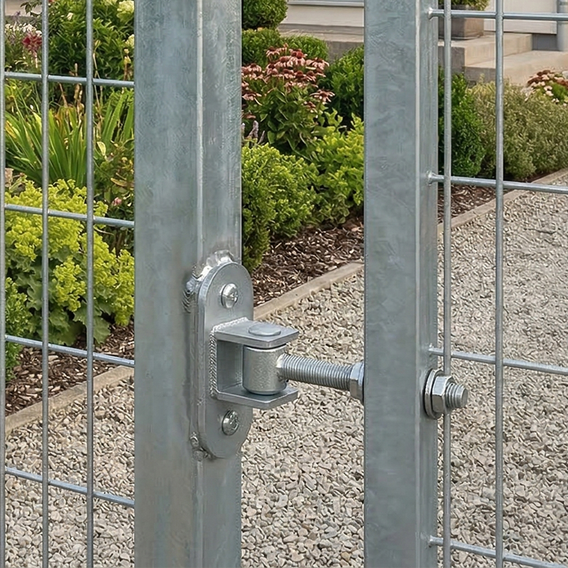 Zawiasy do furtki panelowej