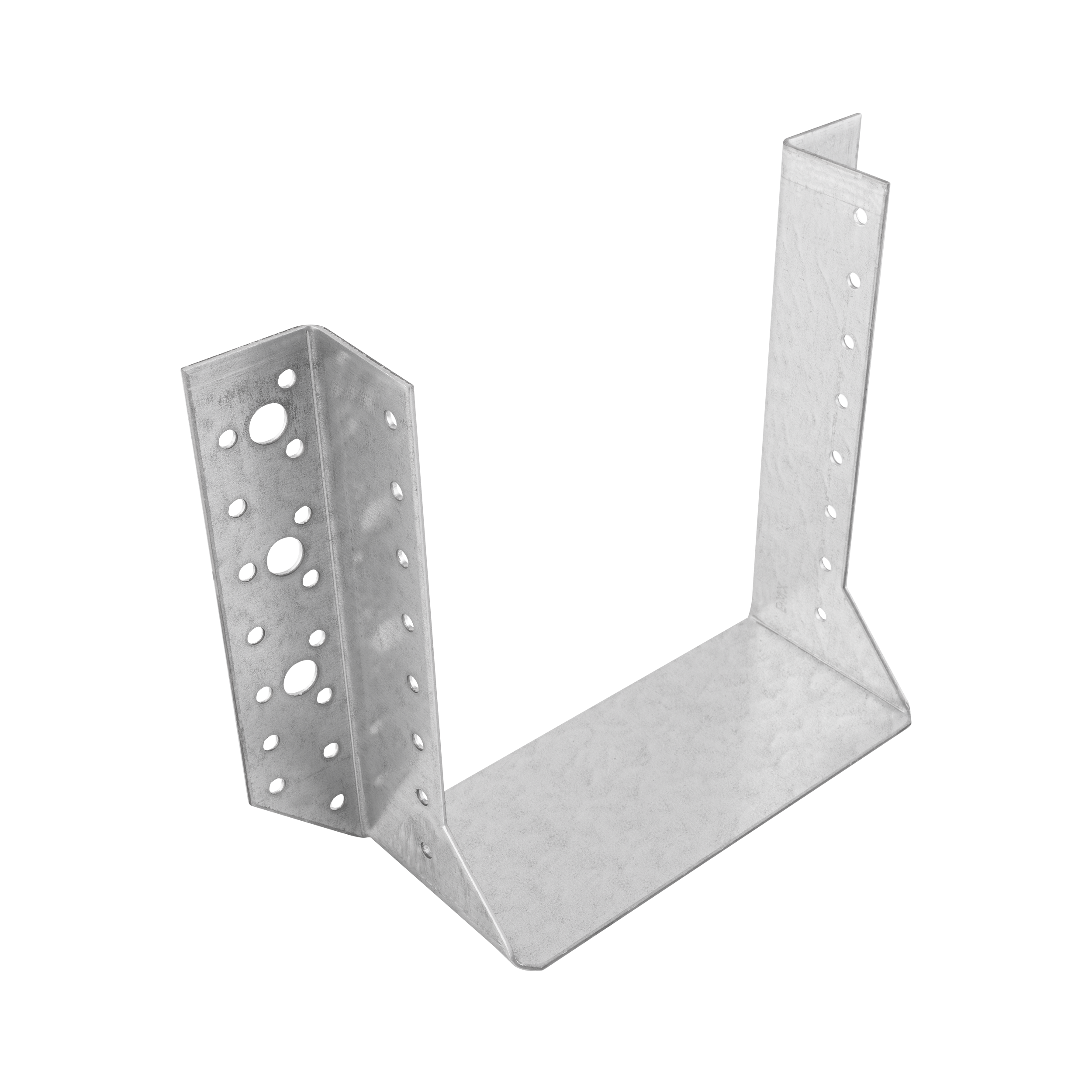 Wieszak belki uchwyt belki drewnianej - WB 38 | 160x170x75 mm | Srebrny