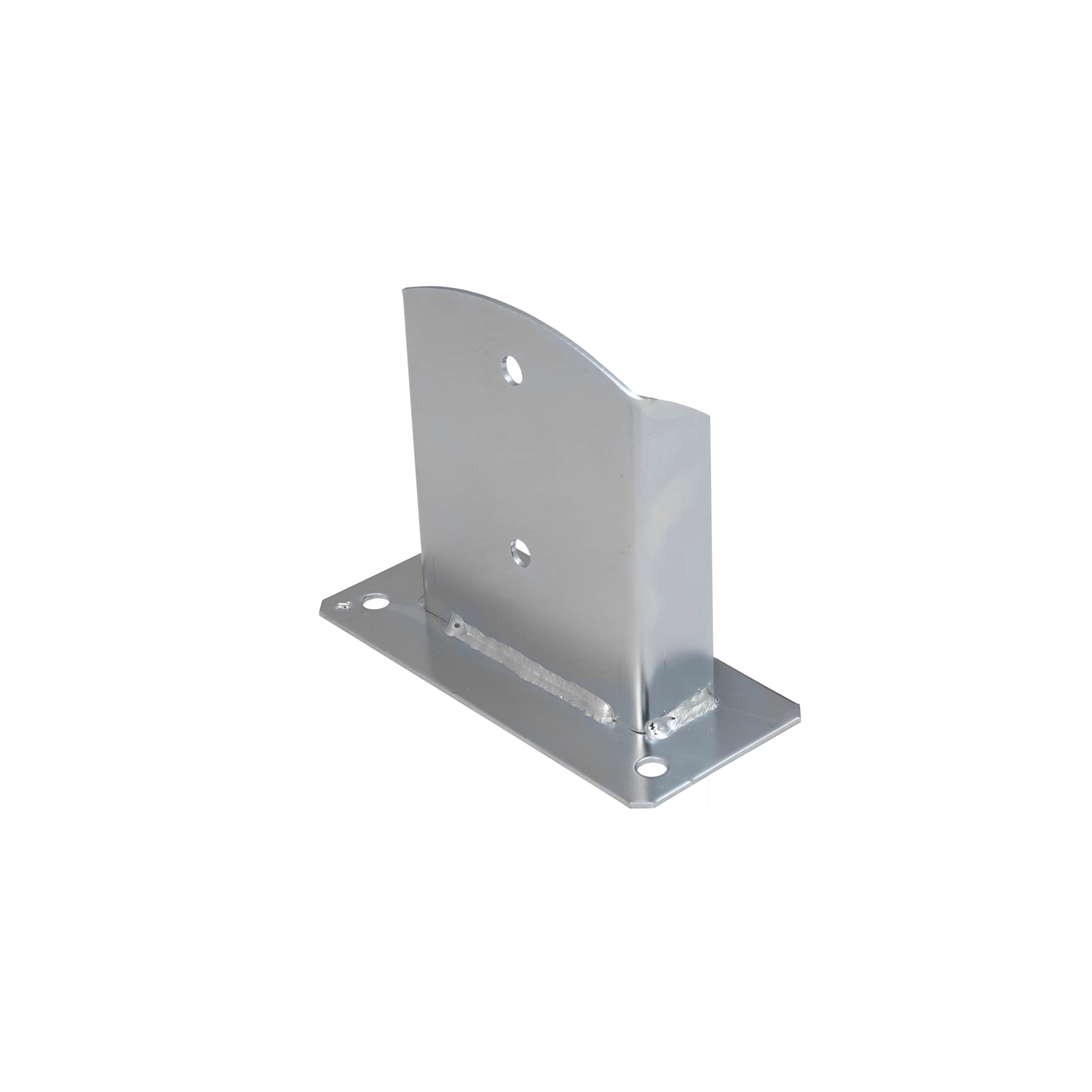 Podstawa słupa kotwa przykręcana dzielona z podstawą prostokątną - PSD | 120 mm | Srebrny Podstawa słupa kotwa przykręcana dzielona z podstawą prostokątną - PSD | 120 mm | Srebrny