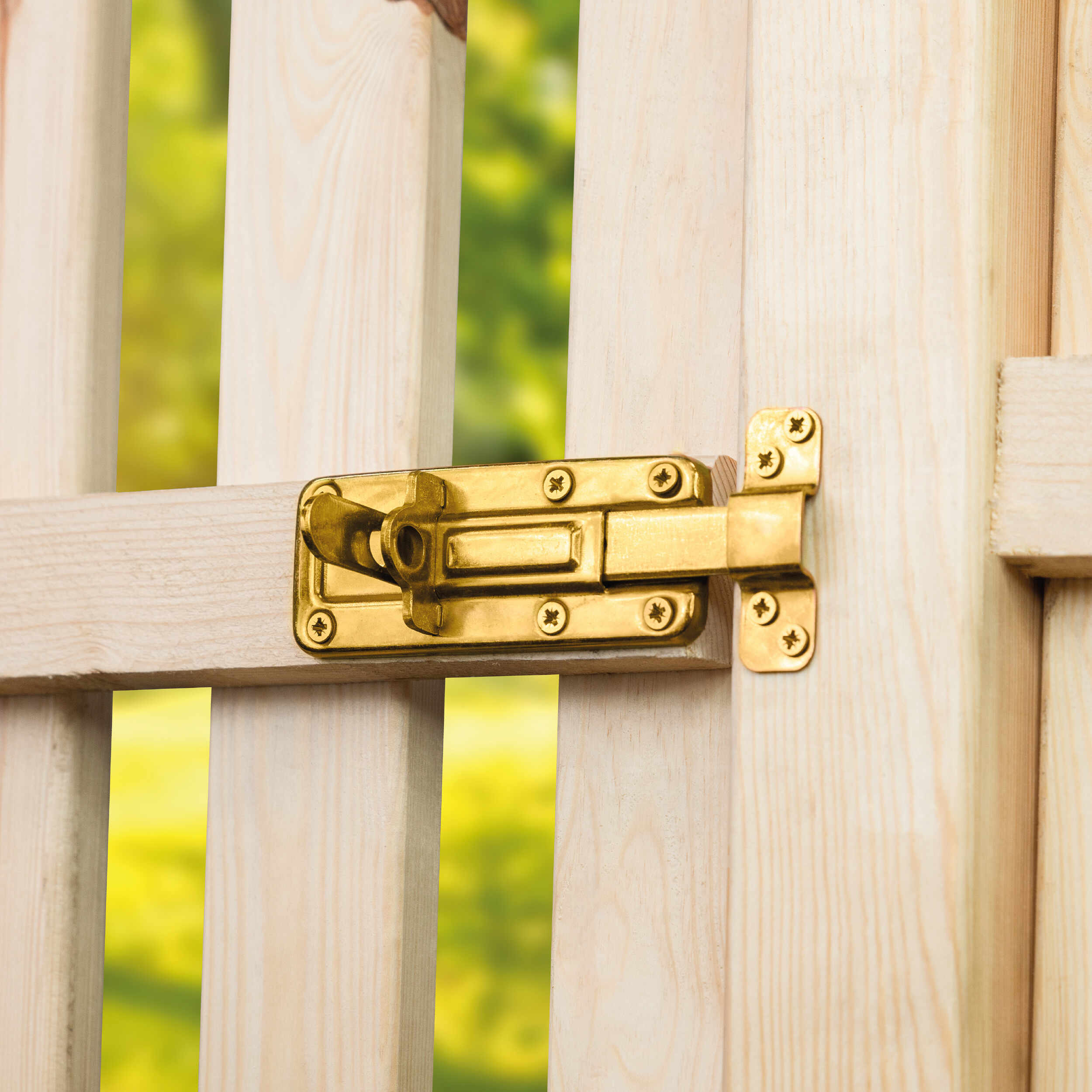 Zasuwka zamknięcie z ryglem prostym do furtek - WZTW | Srebrny | 120 mm