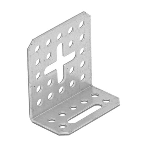 Verstellwinkel beidseitig Montagewinkel verstellbar Holzverbinder feuerverzinkt - KRD 6 | 60x34x56 mm | 2 mm Beidseitig verstellbarer Winkel KRD 6, 60x34x56 mm, 2 mm, 60x34x56x2,0 mm, DX51D Baustahl, Silber 2.