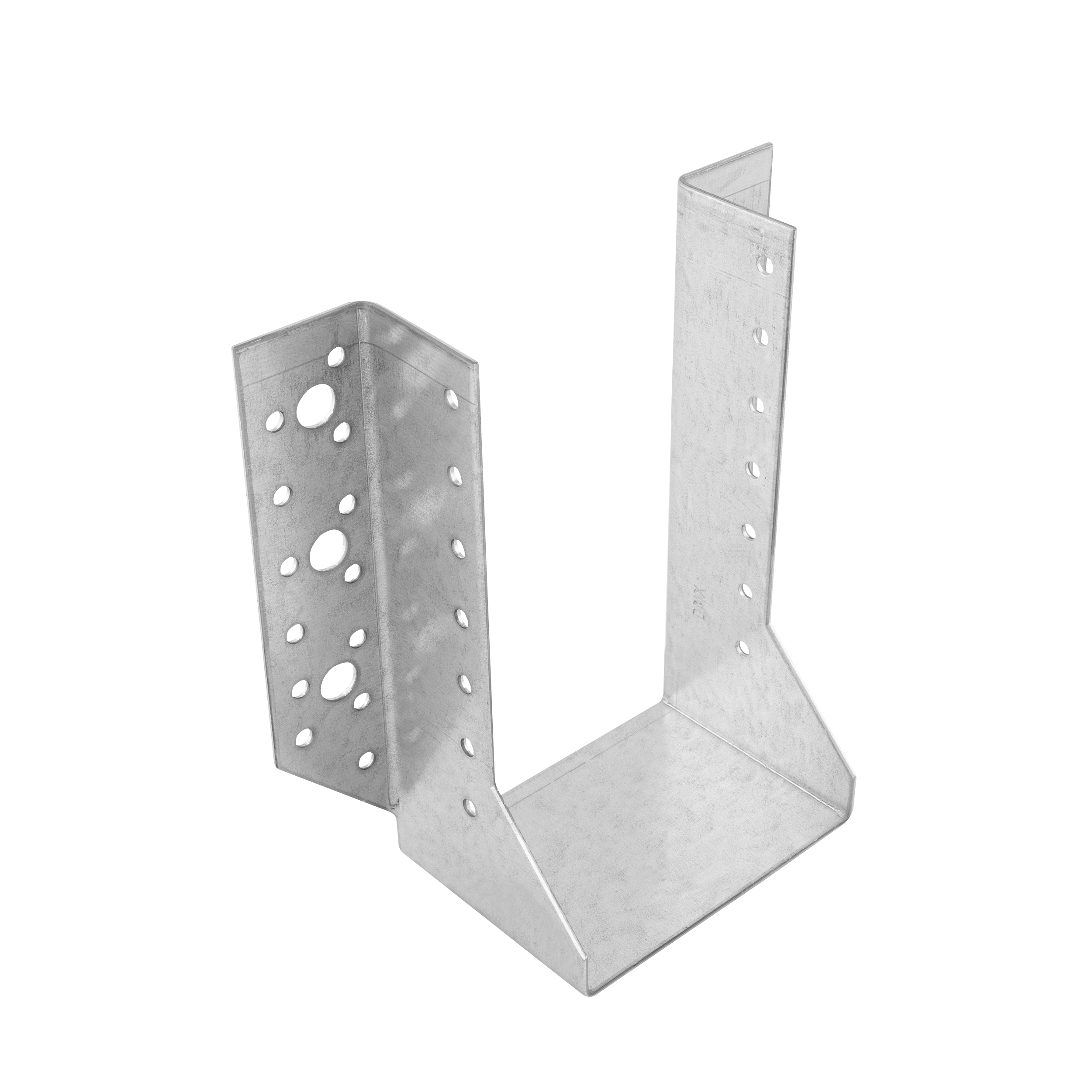 Wieszak belki uchwyt belki drewnianej - WB 31 | 100x170x75 mm | Srebrny