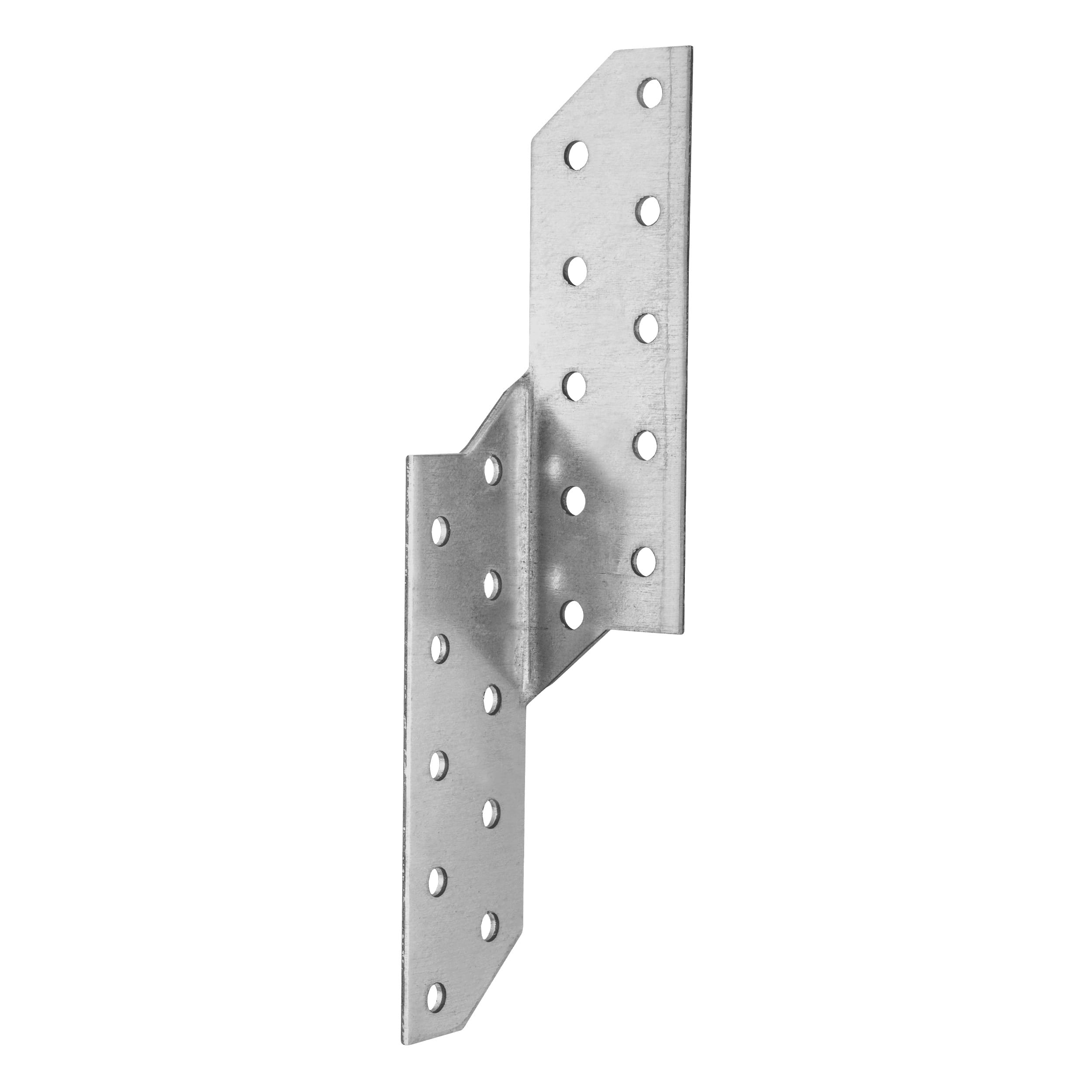 Sparrenpfettenanker links Sparrenanker Dachverbinder Holzverbinder feuerverzinkt - LK 1 | 170x32 mm | 2 mm Sparrenverbinder links LK 1, 170x32 mm, 2 mm, silber, DX51D Baustahl 2.