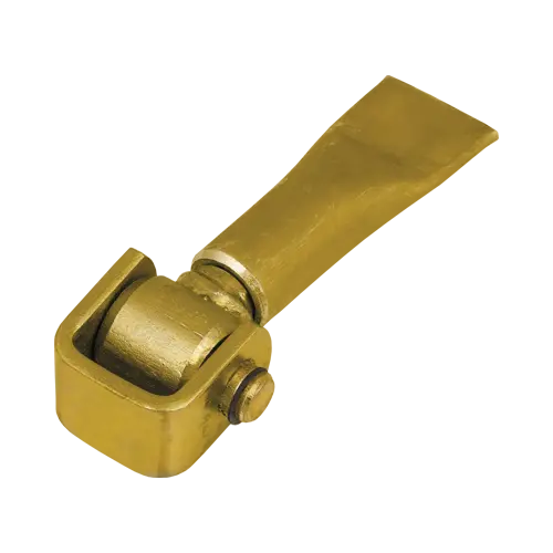 Verstellbares Scharnier zum Einmauern - ZRM 20 | verzinkt | M20 ZRM 20 verstellbares Wandscharnier, Gold, 160 mm, im Elementset.