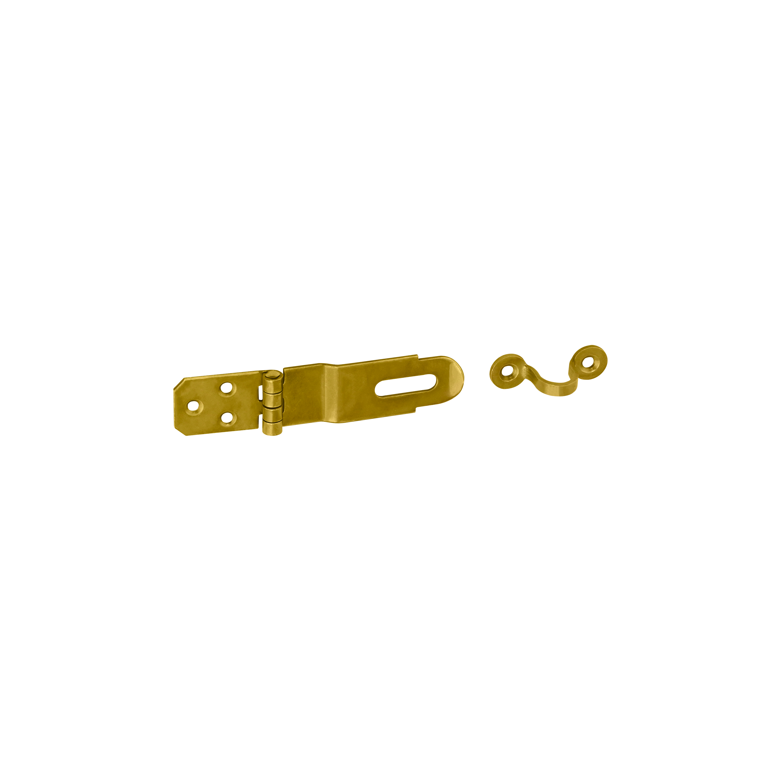 Gerade Überfalle für Tore - ZZP | verzinkt | 75 mm Scharnier mit geradem Schloss ZZP, Gold, 35 mm, 75x25x25x1,5 mm, DC01-Baustahl.