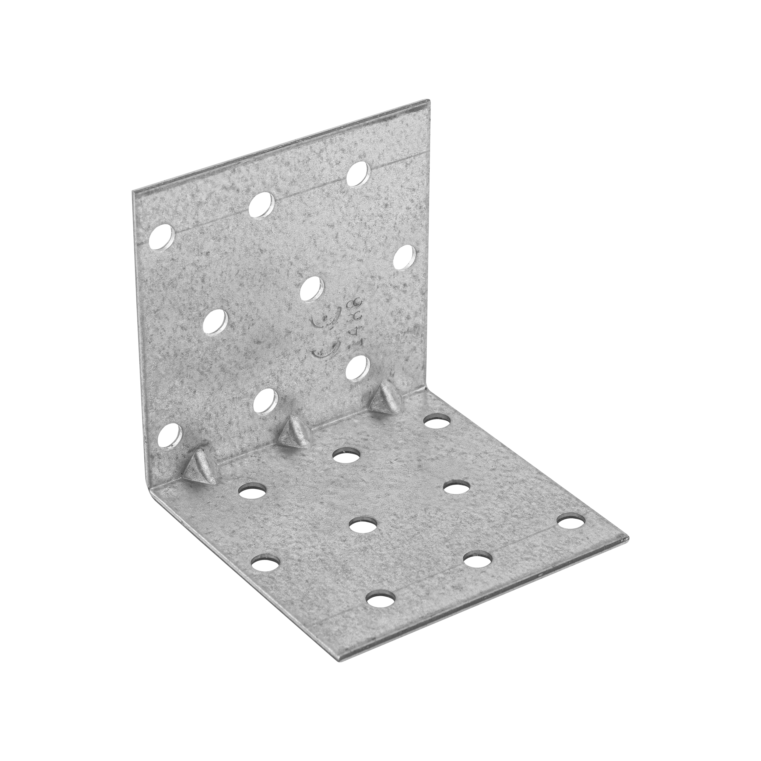 Montagewinkel mit Sicke Schwerlastwinkel Winkelverbinder Holzverbinder feuerverzinkt - KMP 5 | 60x60x60 mm | 1,5 mm GeprÀgter Montagewinkel KMP 5, 60x60x60 mm, 20 Stk., 60x60x60x1,5 mm, DX51D Baustahl, silber, im Set enthalten.