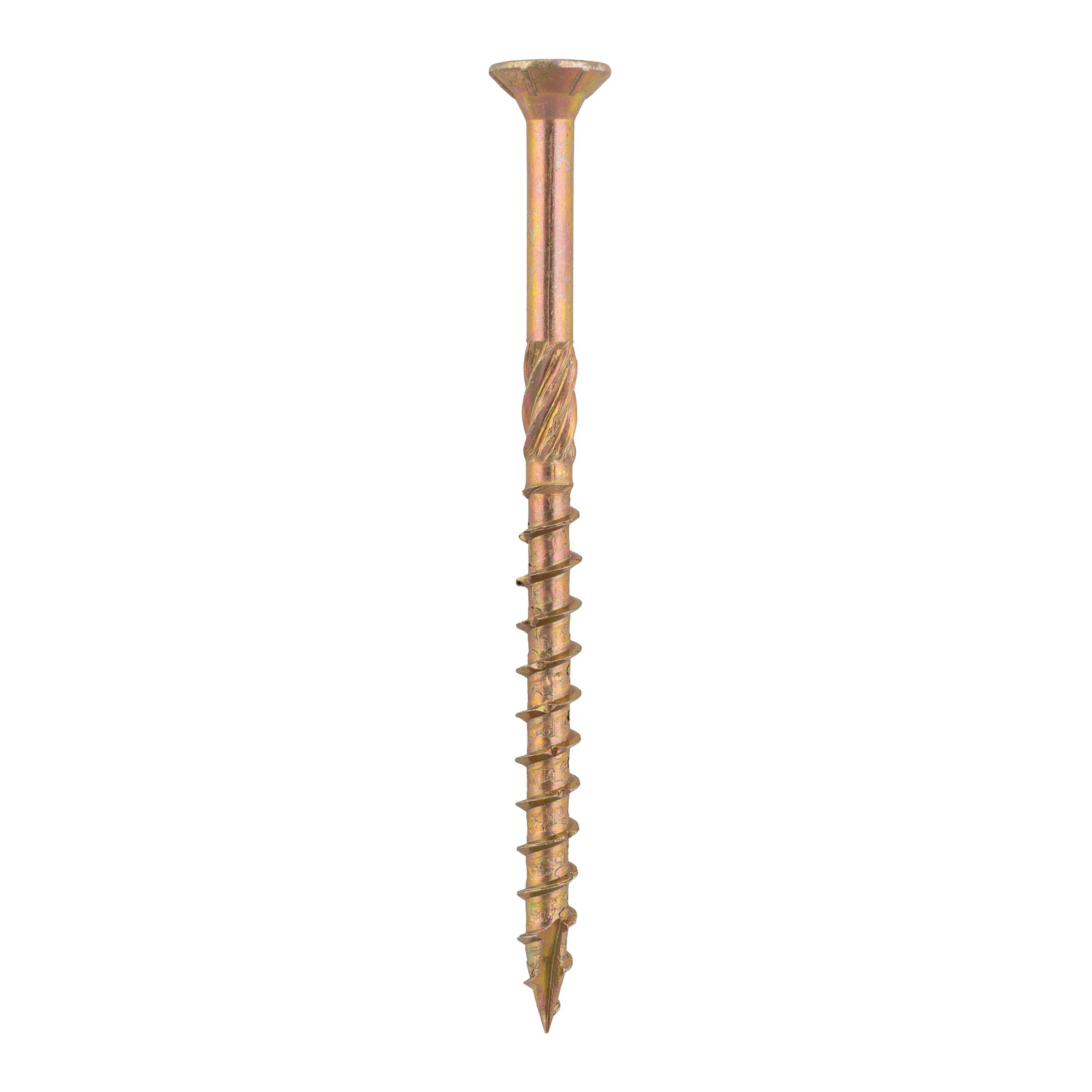 Holzschrauben Senkkopf TORX Teilgewinde - CS | 6 x 90 mm | gelb verzinkt | 100 Stk. TORX CS konische Zimmermannsschrauben fĂŒr Holz, 6x90 mm, Gold, 100 Stk., 6x90 mm.