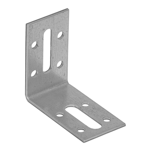 Verstellwinkel beidseitig Montagewinkel verstellbar Holzverbinder feuerverzinkt - KRD 1 | 50x55x30 mm | 2 mm Beidseitig verstellbarer Winkel KRD 1, 50x55x30 mm, 2 mm, 50x55x30x2,0 mm, DX51D Baustahl, Silber 2.