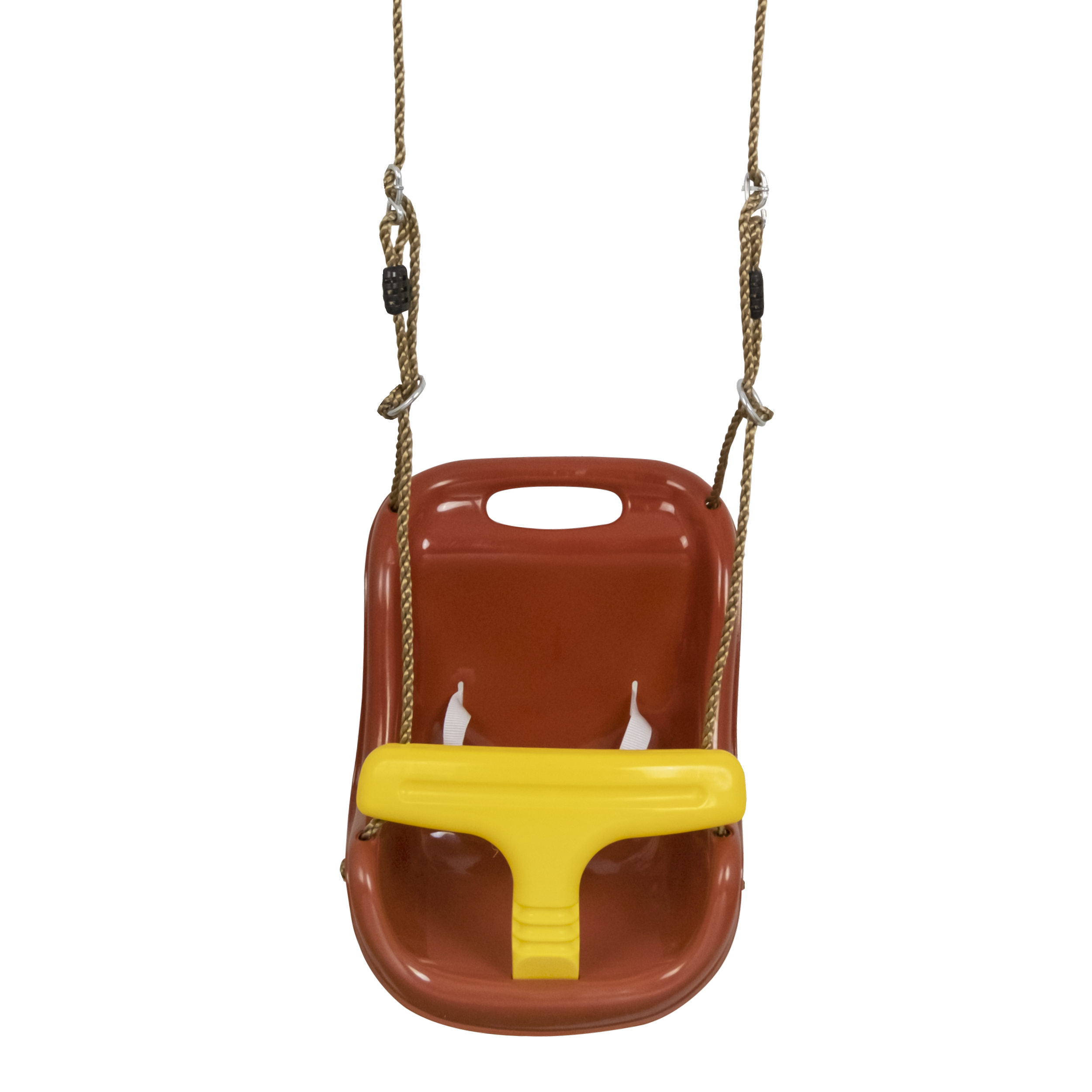 Schaukelsitz Kübelsitz für Kinder - GHS 5 | rot-gelb Sitz für Babyschaukel GHS 5, rot und gelb, PE-Material, 240 mm, inkl.