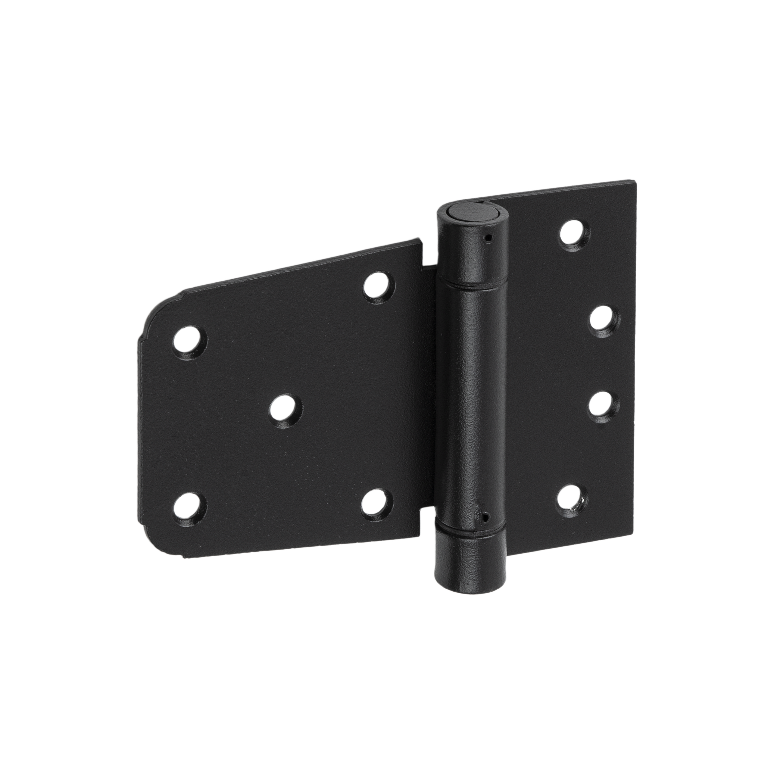 Selbstschließendes Torband Federscharnier - ZBS | schwarz | 85 mm Torscharnier für ZBS-Türtore, schwarz, 85 mm, 85x52x100x2,5 mm, DC01-Baustahl.