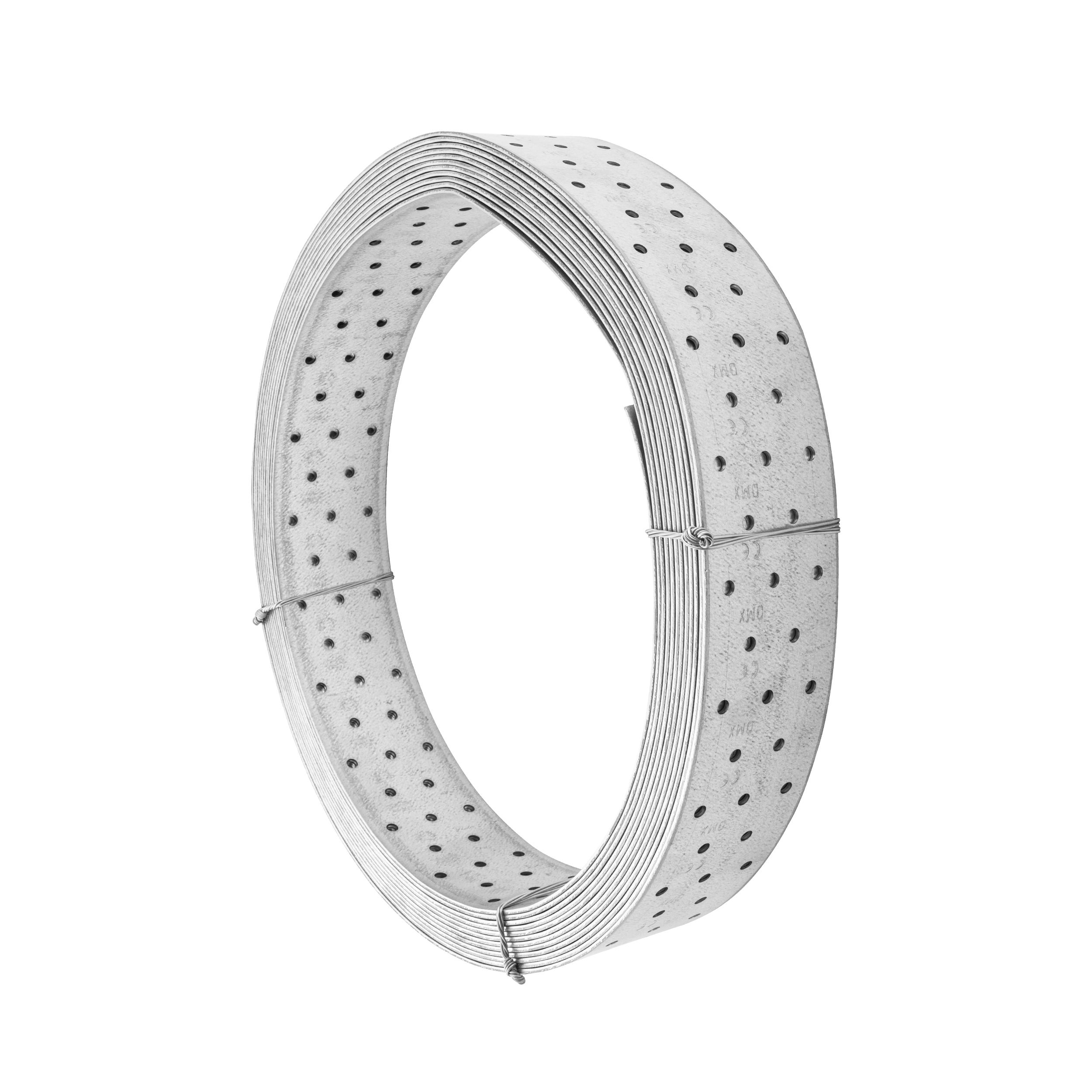 Lochband Montageband Bandeisen Stahl Holzbau Konstruktion - TM 3 | 10 m Perforiertes Stahlbau-Zimmerband, 10 m, TM 3, im Elementsatz.